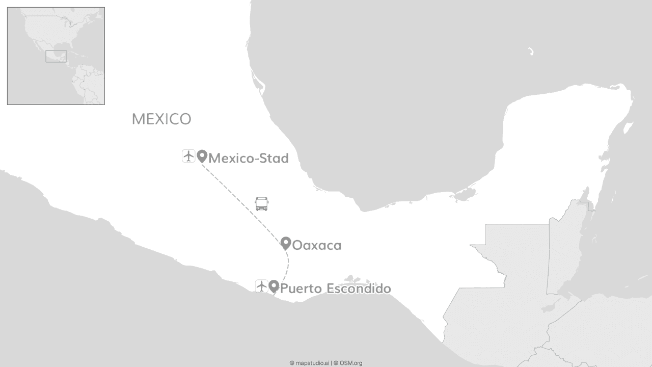 2 for 1 Mexico: viva la capital, viva la playa