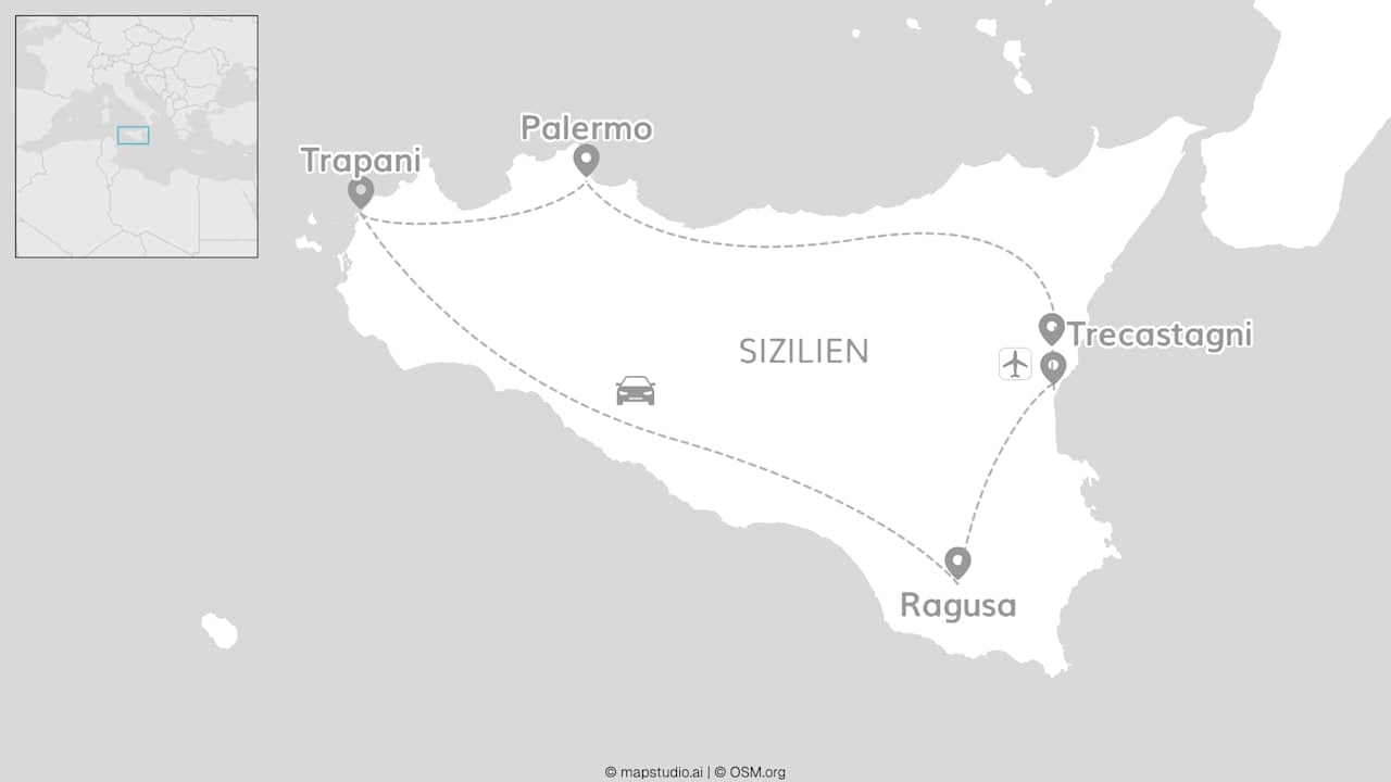 Explore Sizilien: Roadtrip über die Vulkaninsel