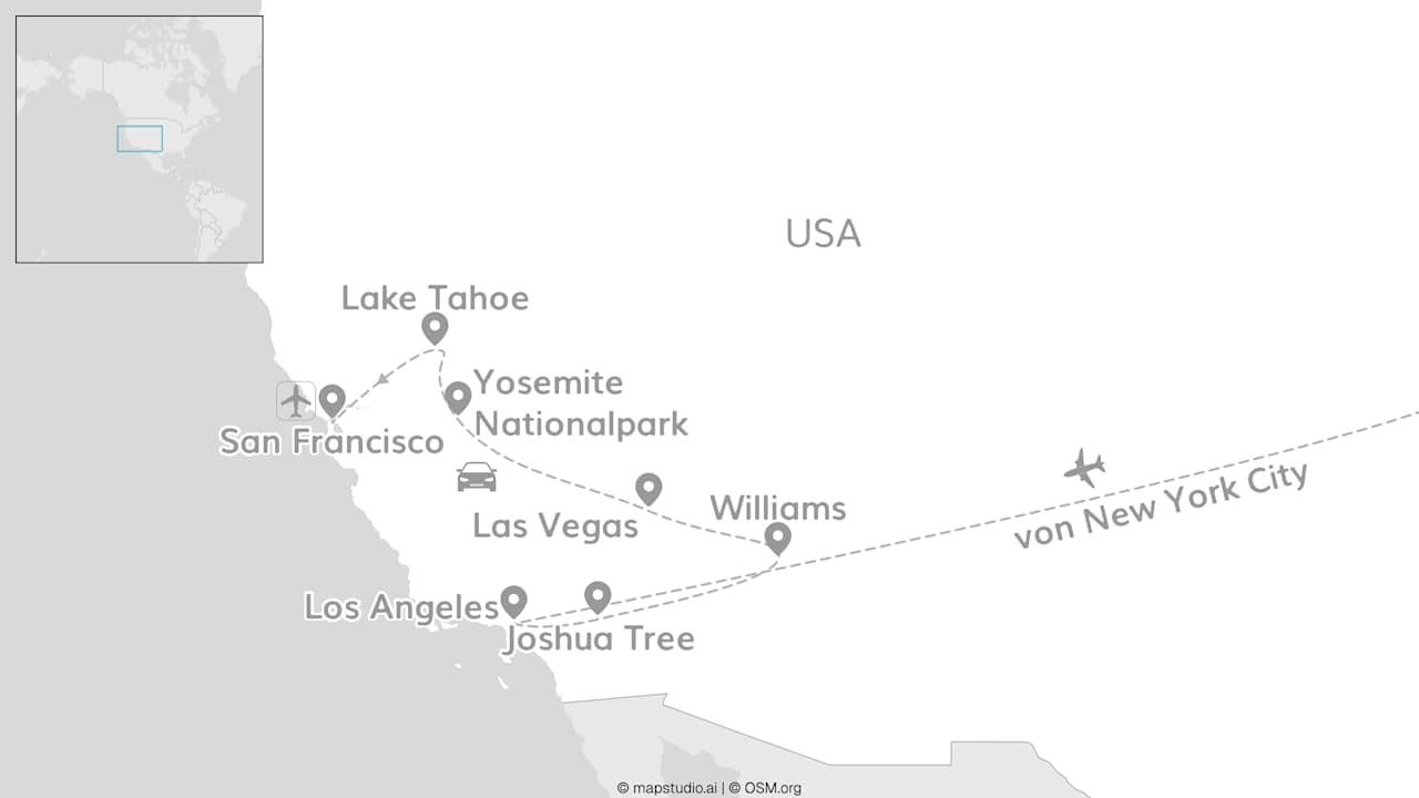 USA Roadtrip: Zwischen Heli Flight & Desert Nights