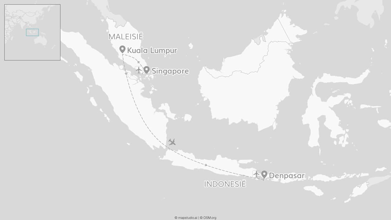 2 for 1 Bali: countryhoppen met Singapore & Kuala Lumpur
