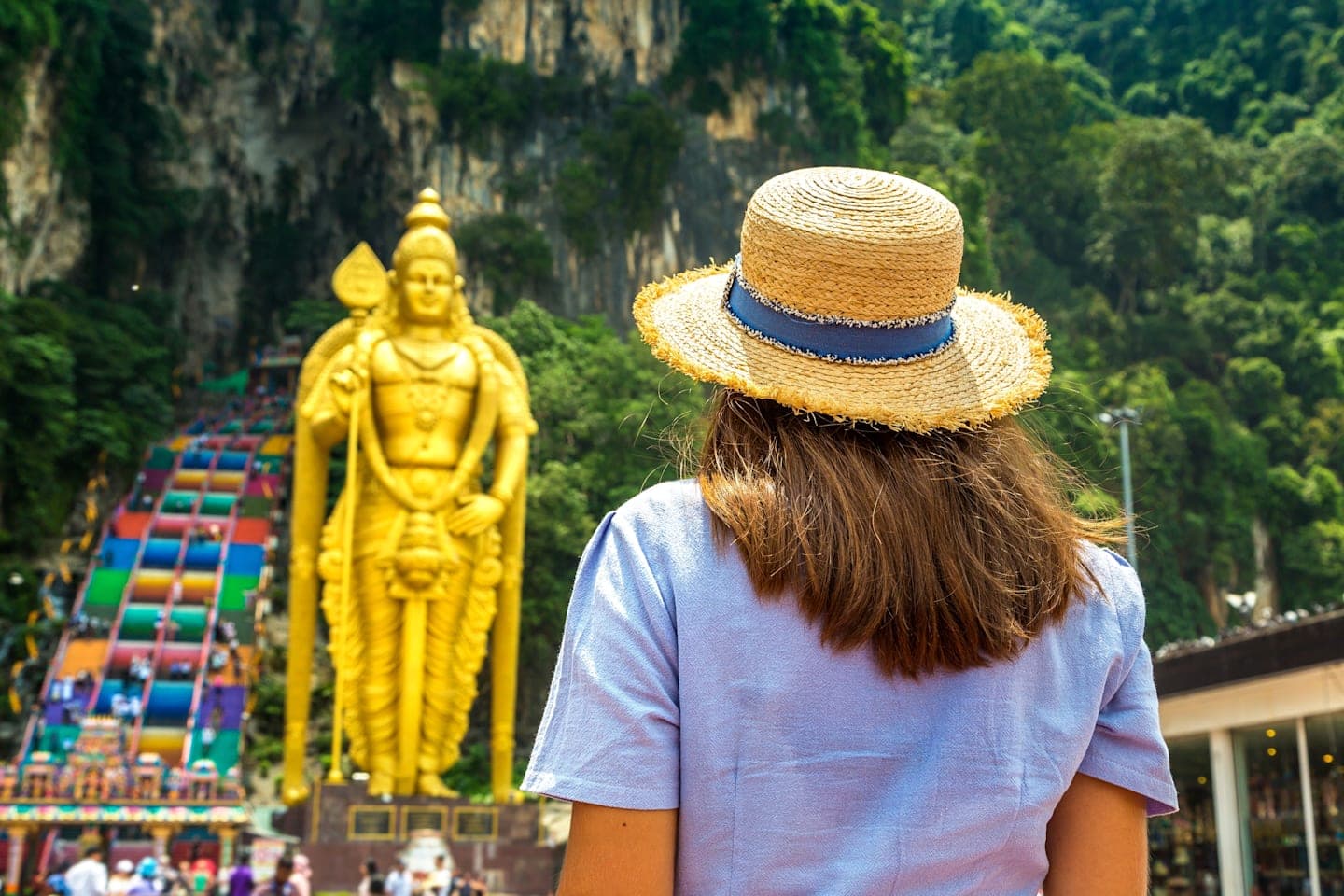 Tour naar de Batu Caves & een tempel thumbnail