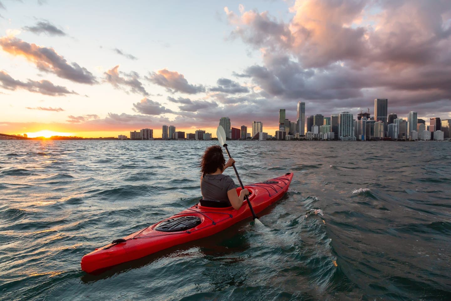Miami Paddelboard- oder Kajak-Tour by Night thumbnail