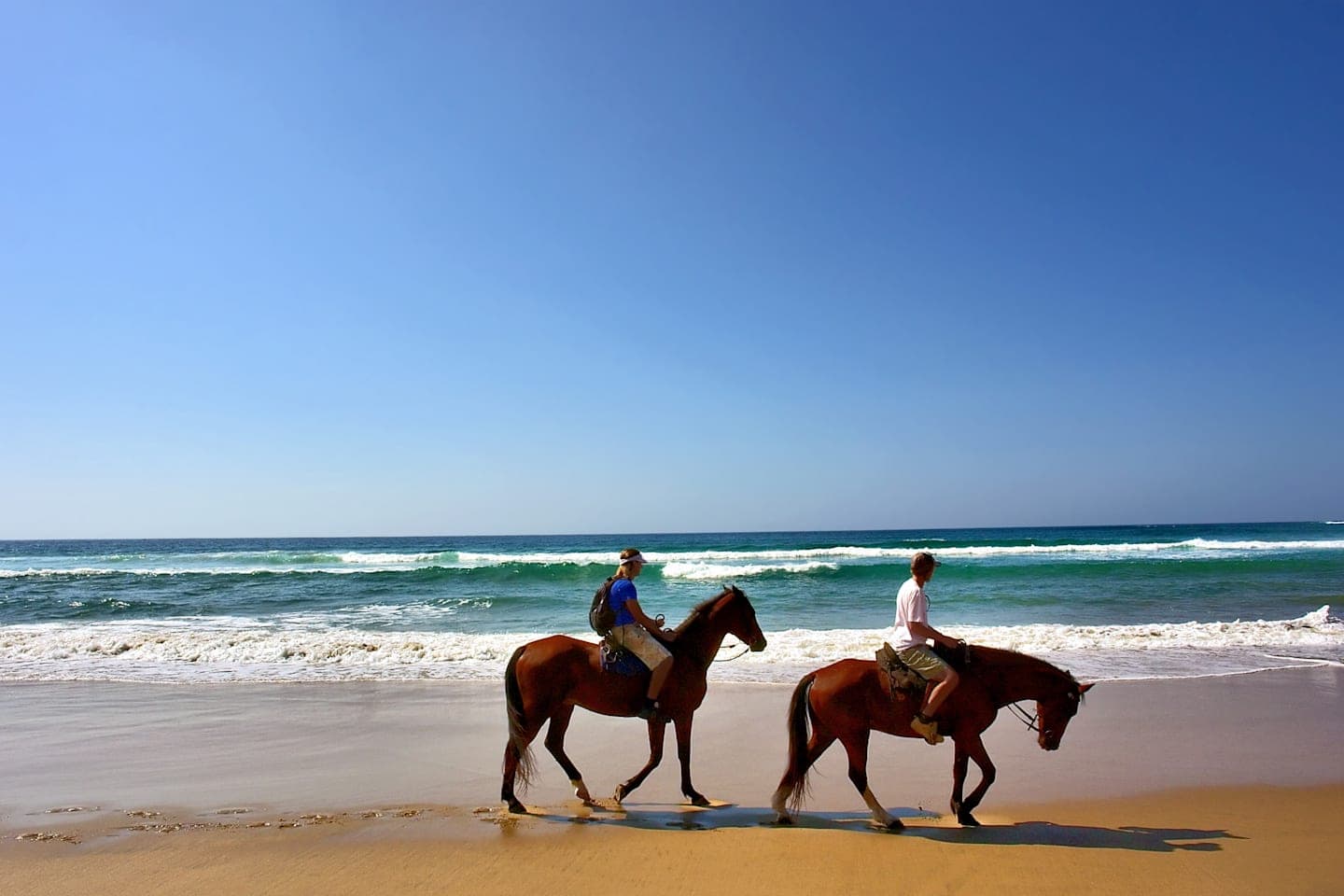 Reitausflug am Strand der jamaikanischen Küste thumbnail