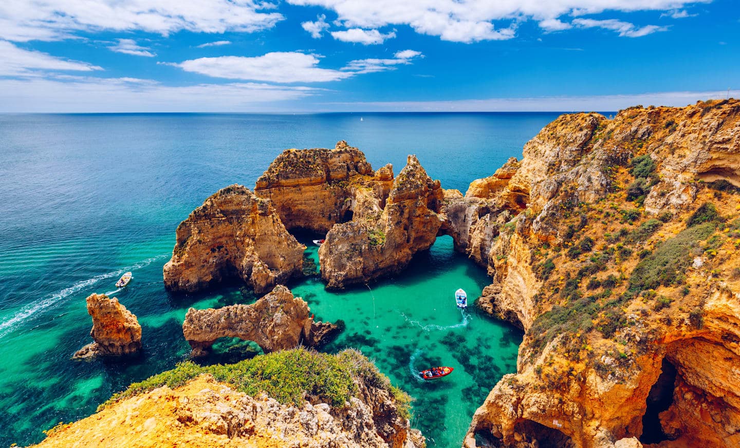 Bootsfahrt zur Ponta da Piedade thumbnail