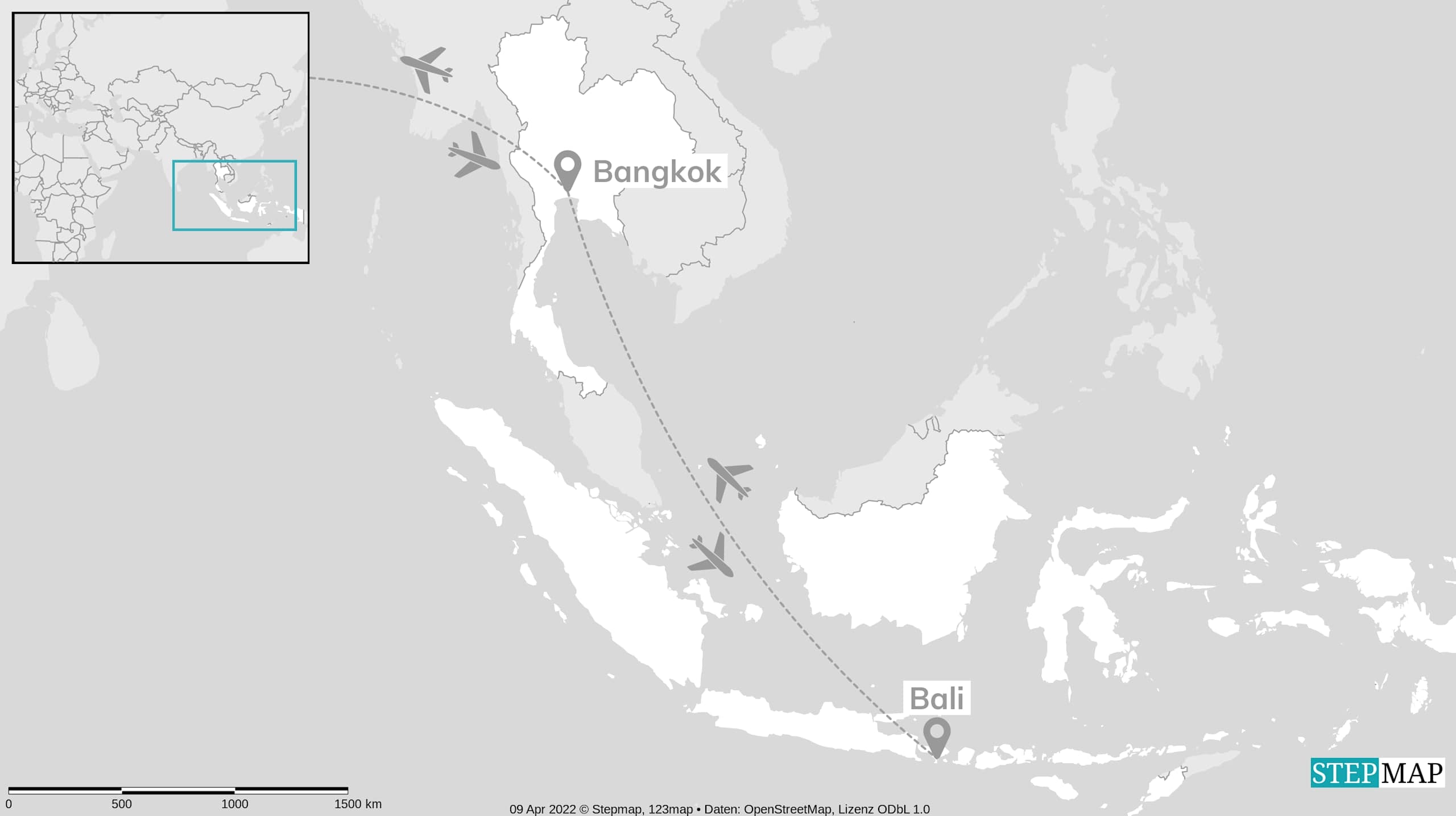 Bangkok & Bali: Von City Lights zum Vulkan Abenteuer
