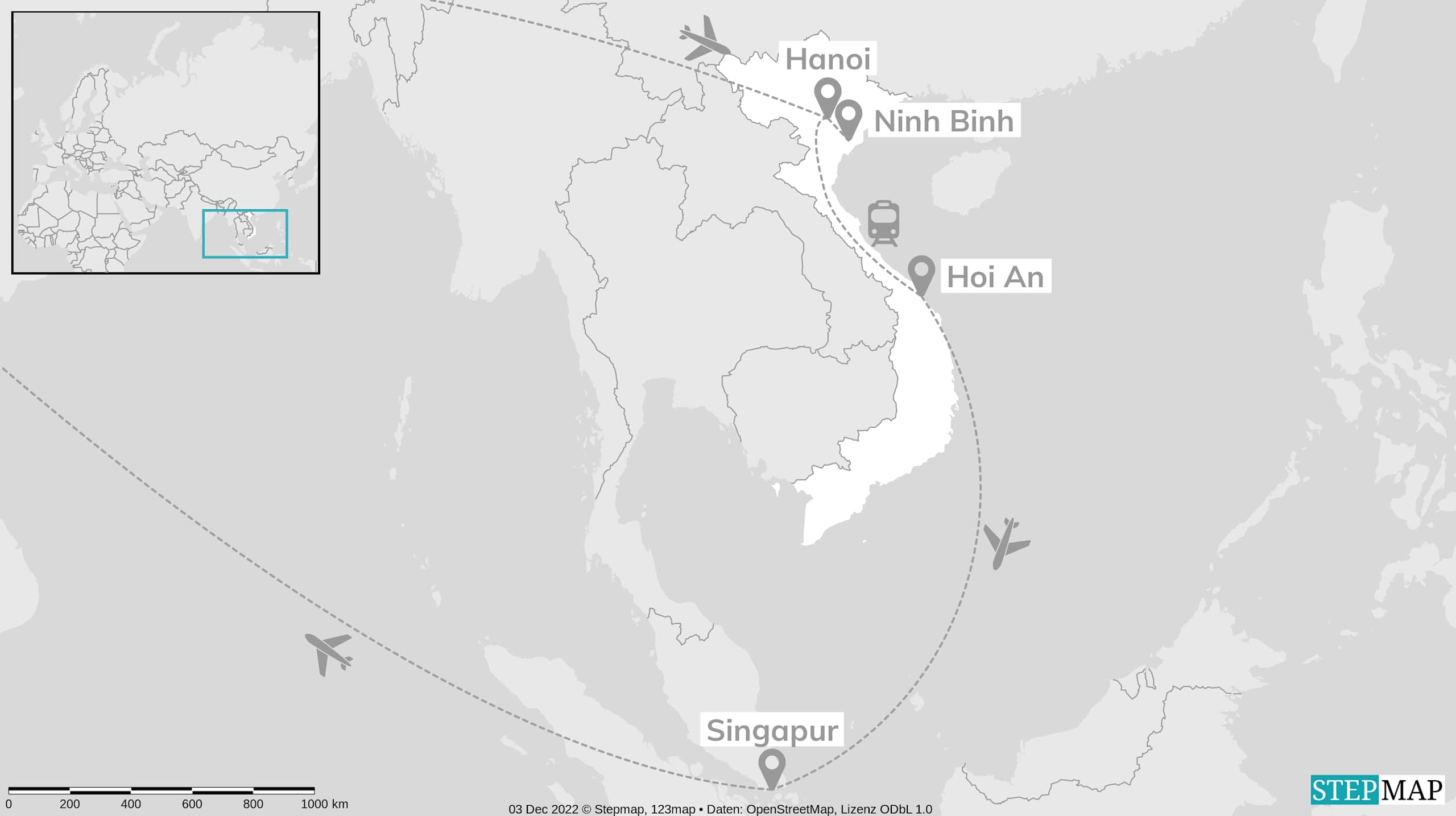 Vietnam & Singapur: Vom Drachenberg zu Wolkenkratzern