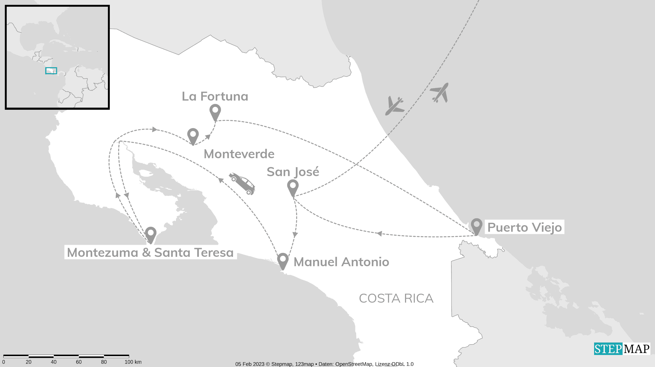 Costa Rica Roadtrip: Wildlife, Jungle & Dreamy Beaches