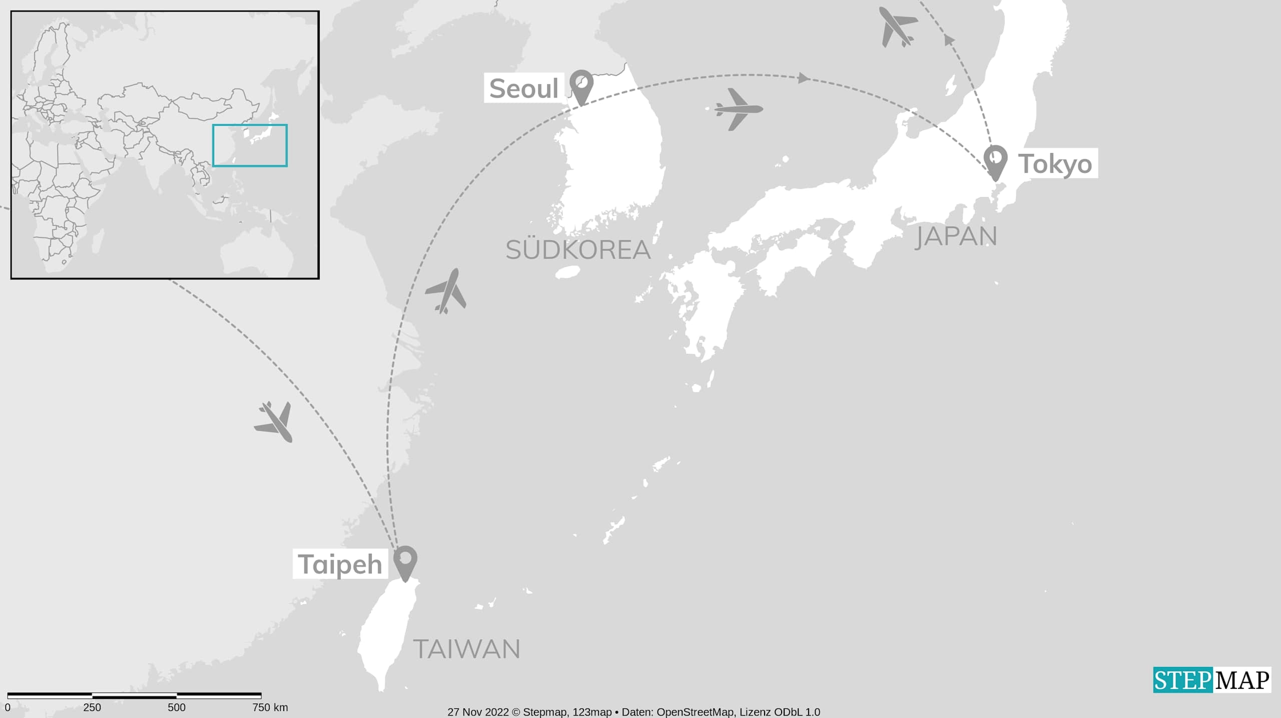 Tokyo, Taipeh & Seoul: Vom Neonlicht zum Tempeltor