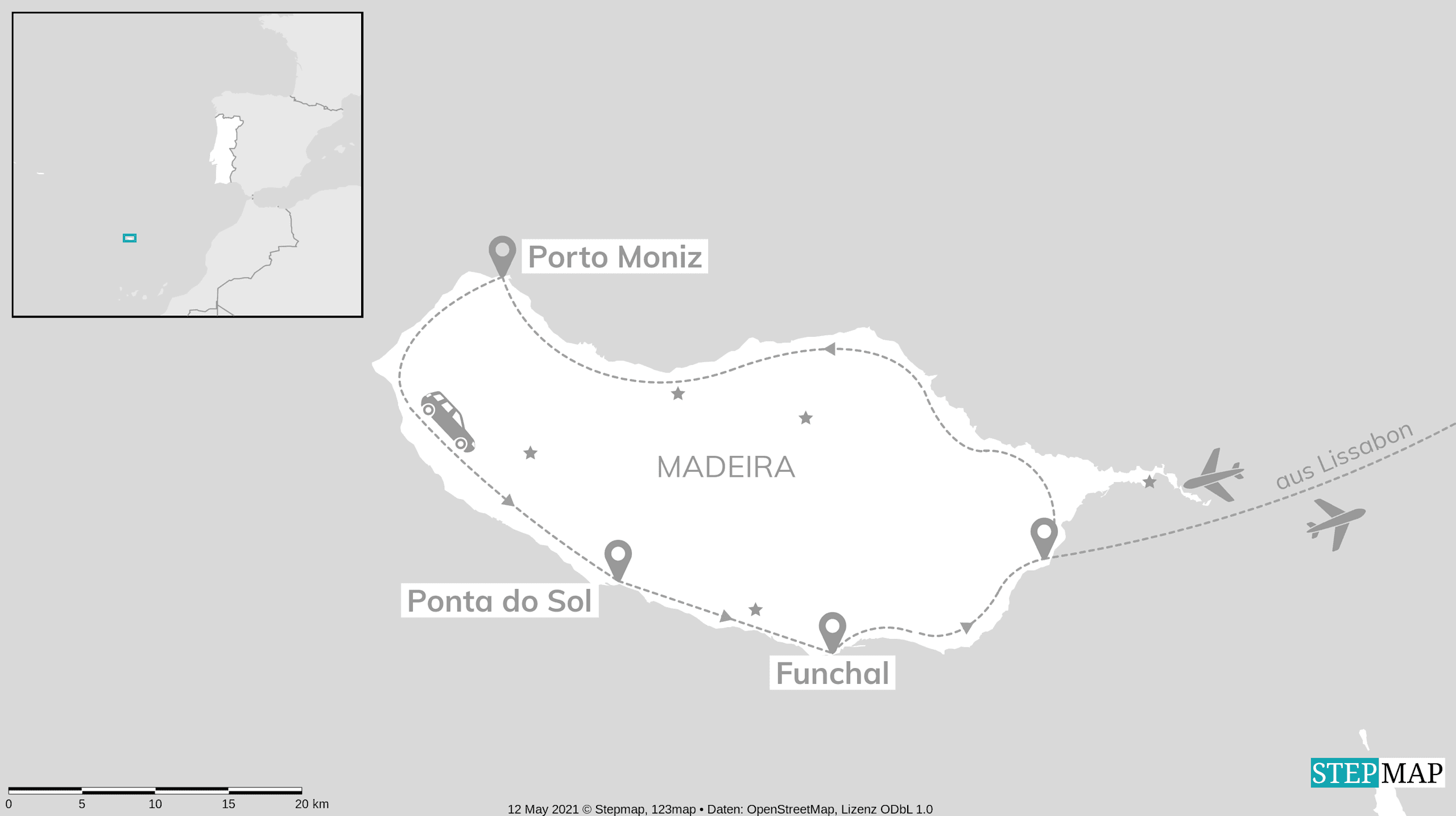 Lissabon & Madeira: City Break trifft Insel-Roadtrip