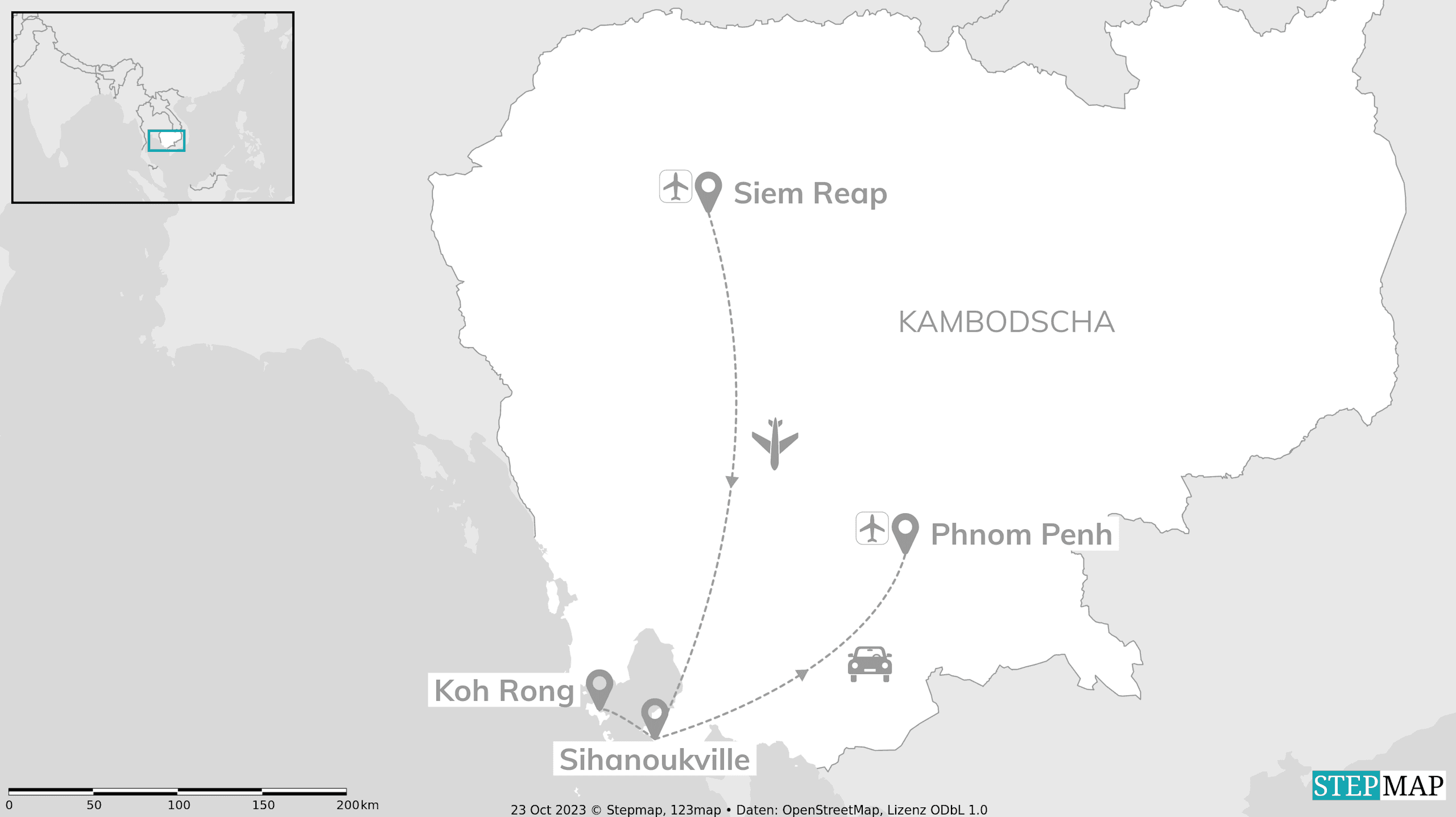 Kambodscha Bucketlist: Temple, Streetfood & Island Adventure!