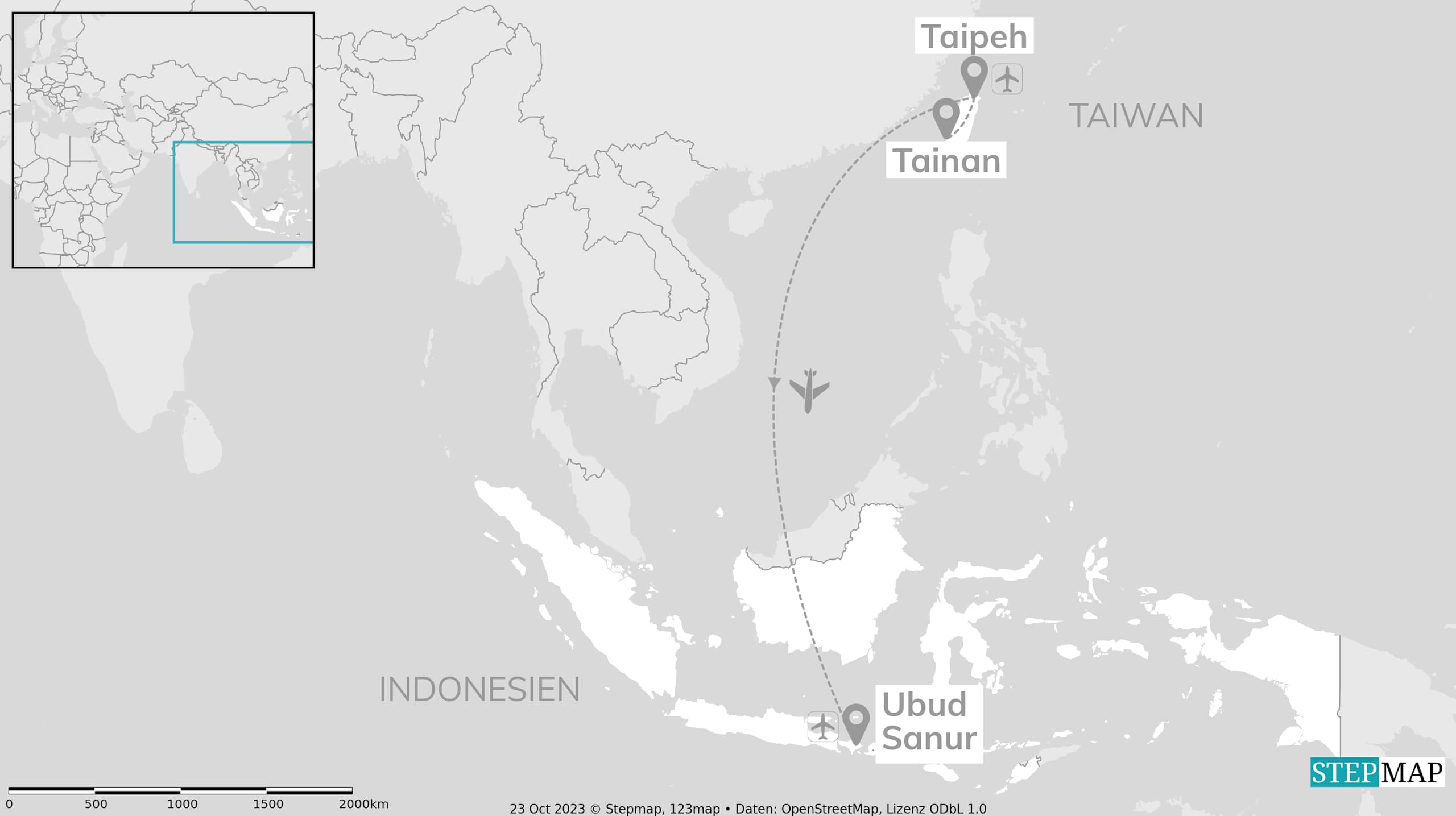 Bali & Taiwan: Island Life Meets City Sights