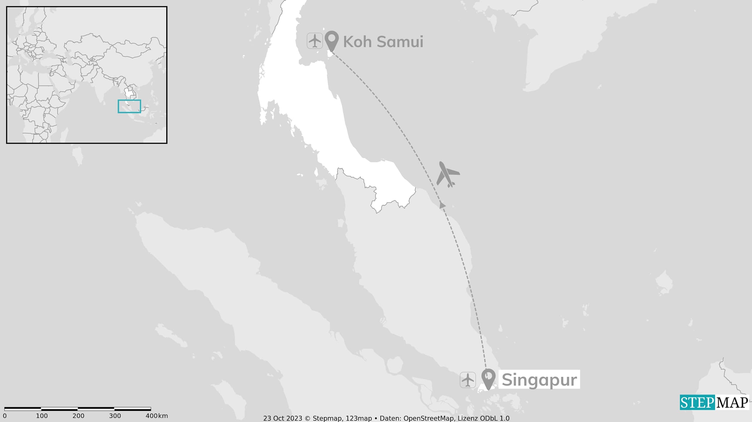 Singapur & Thailand: City Life meets Koh Samui