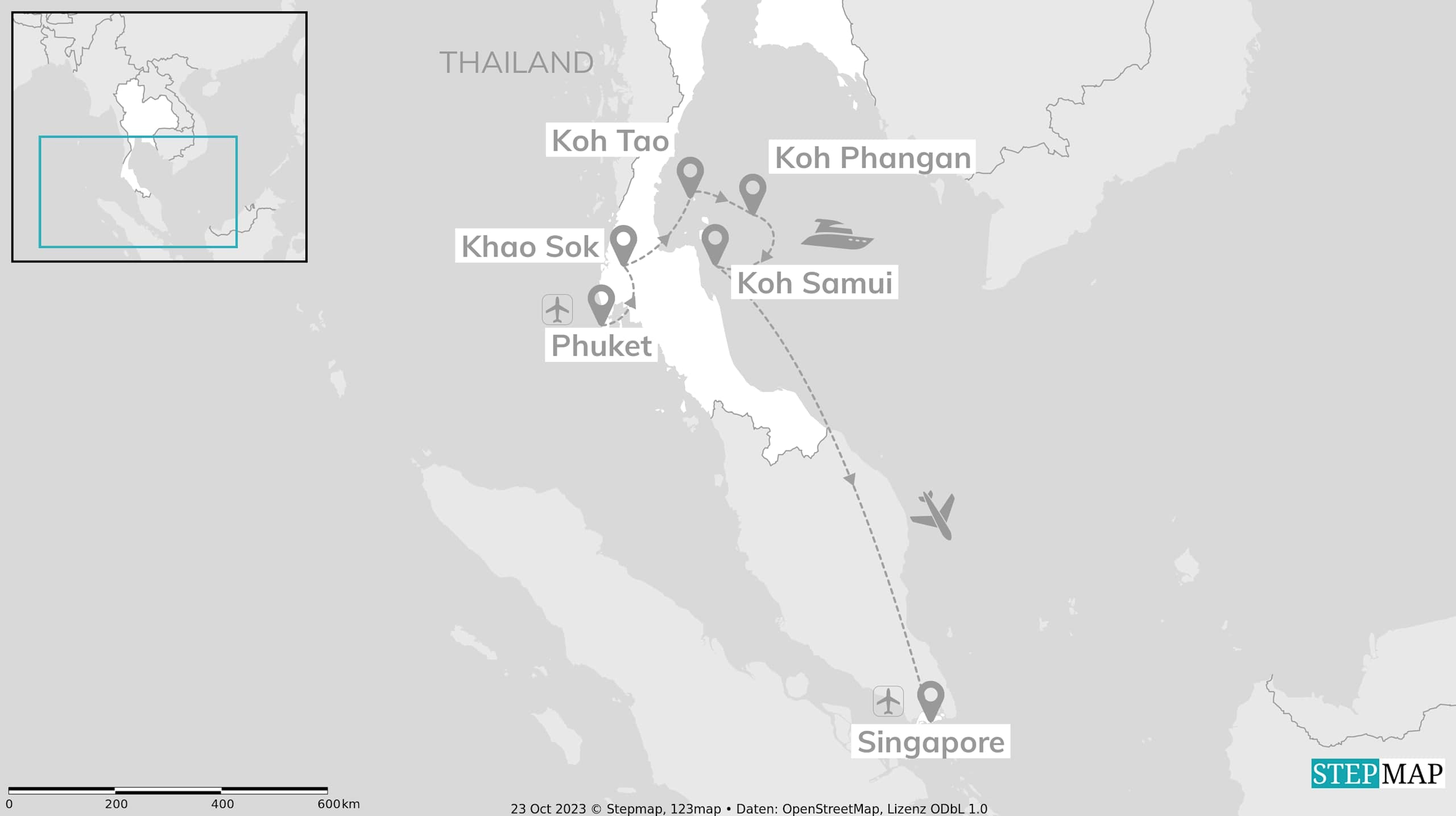 Thailand & Singapore: eilandhoppen naar stadslichtjes