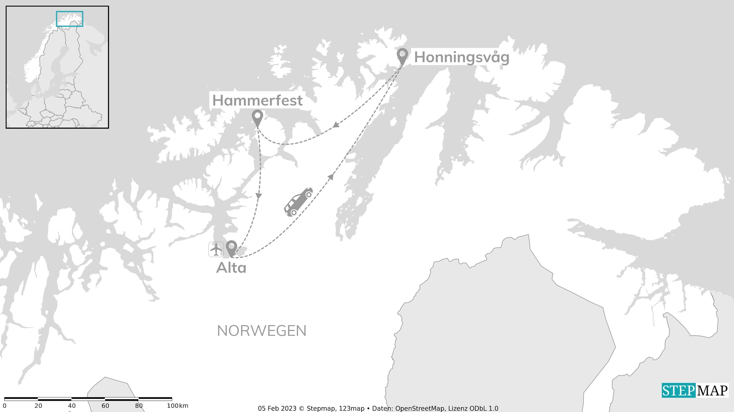 Norwegen Bucketlist: Arctic Roadtrip zum Nordkap!