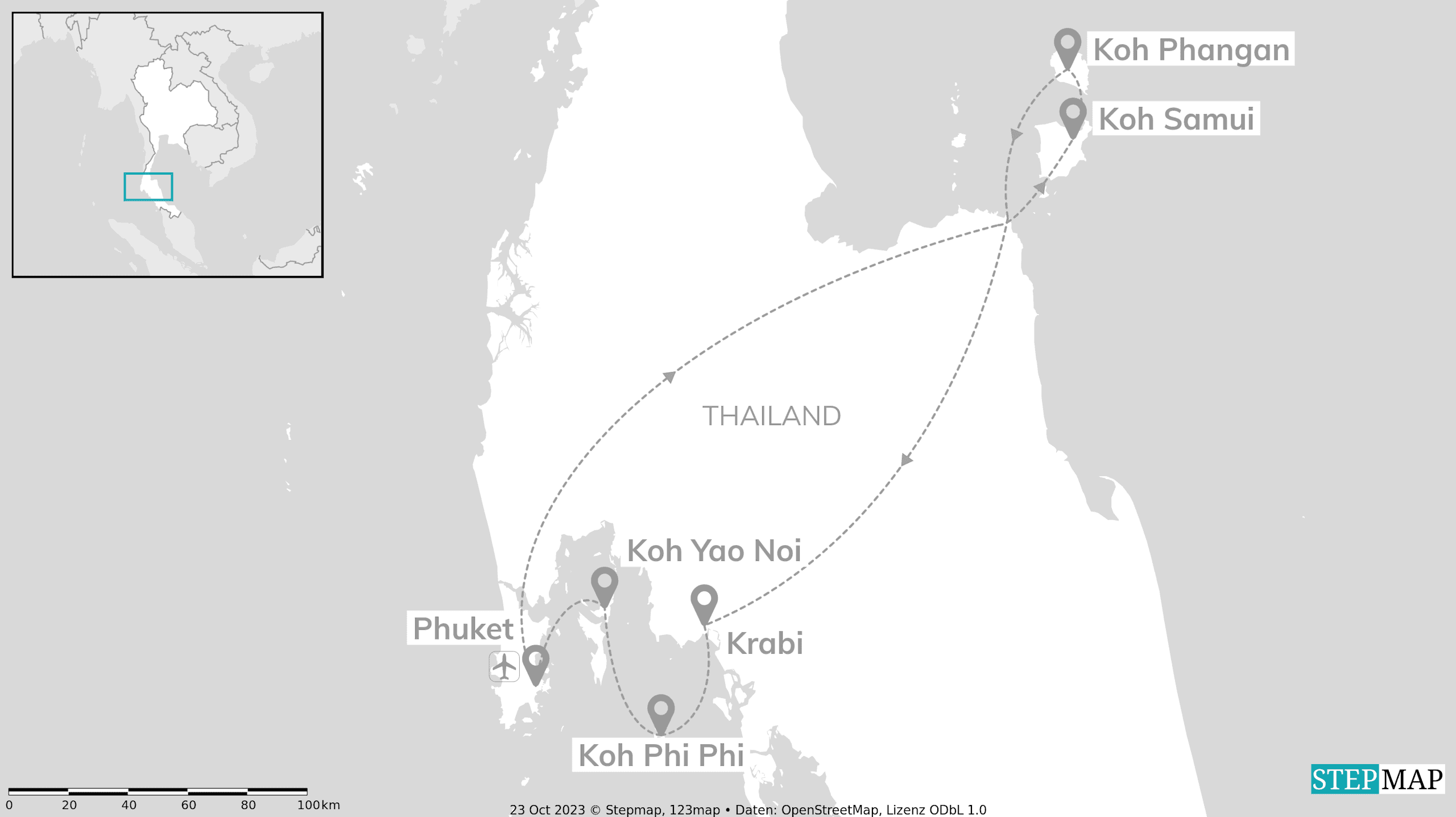 Thailand Inselhopping: Von Koh Samui bis Koh Yao Noi