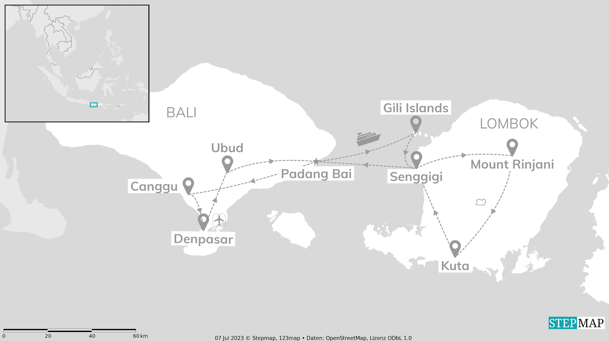 Bali, Gili & Lombok: Vom Sunrise Hike ins Surfparadies