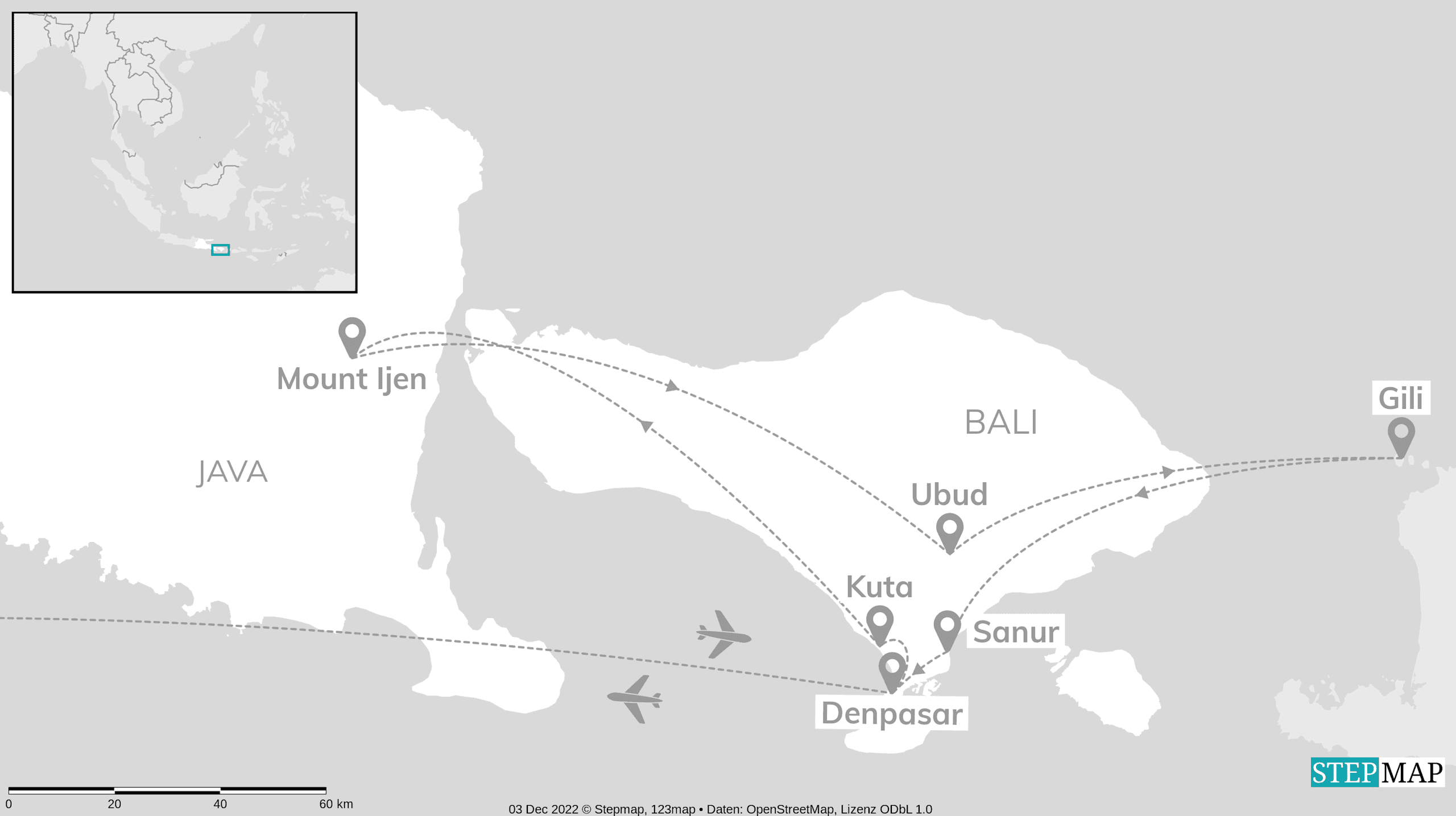 Bali with Friends: Inselhopping zum blauen Vulkankrater