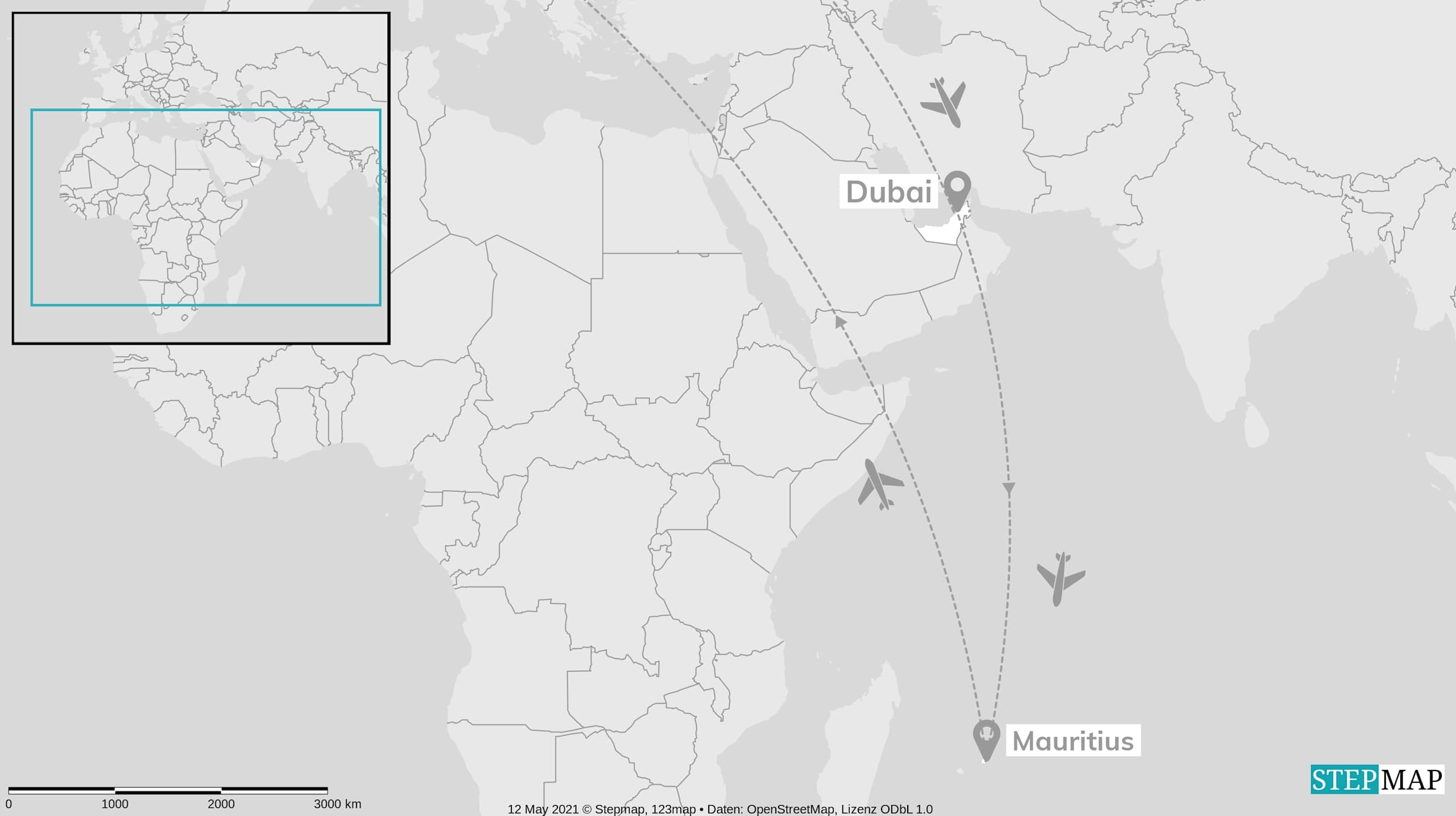 Dubai & Mauritius: Skyline meets Nature Adventure