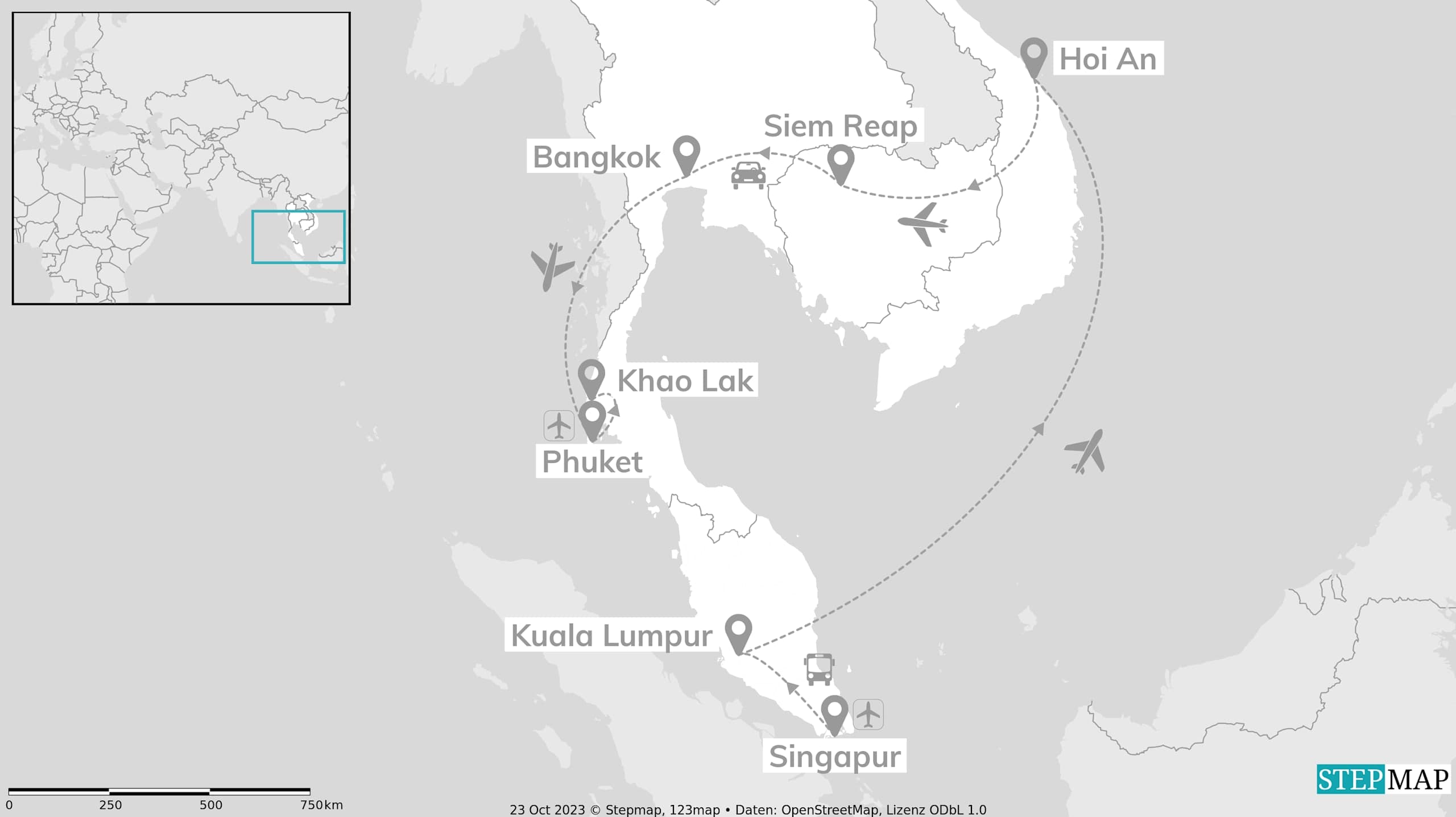 All Around Asia: Batu Caves, Big Cities & Beach Life