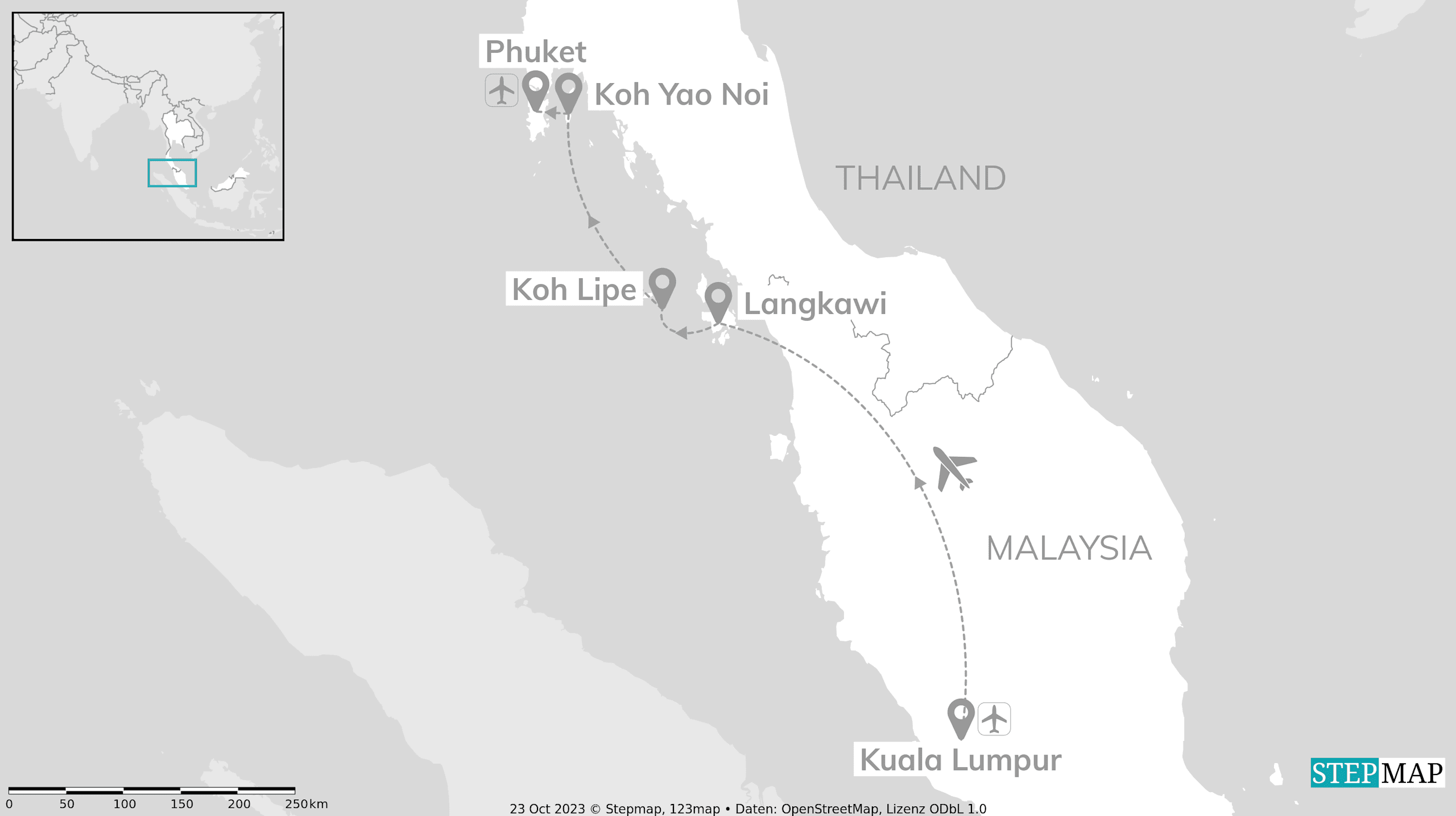 Malaysia & Thailand: City Glows & Hidden Islands