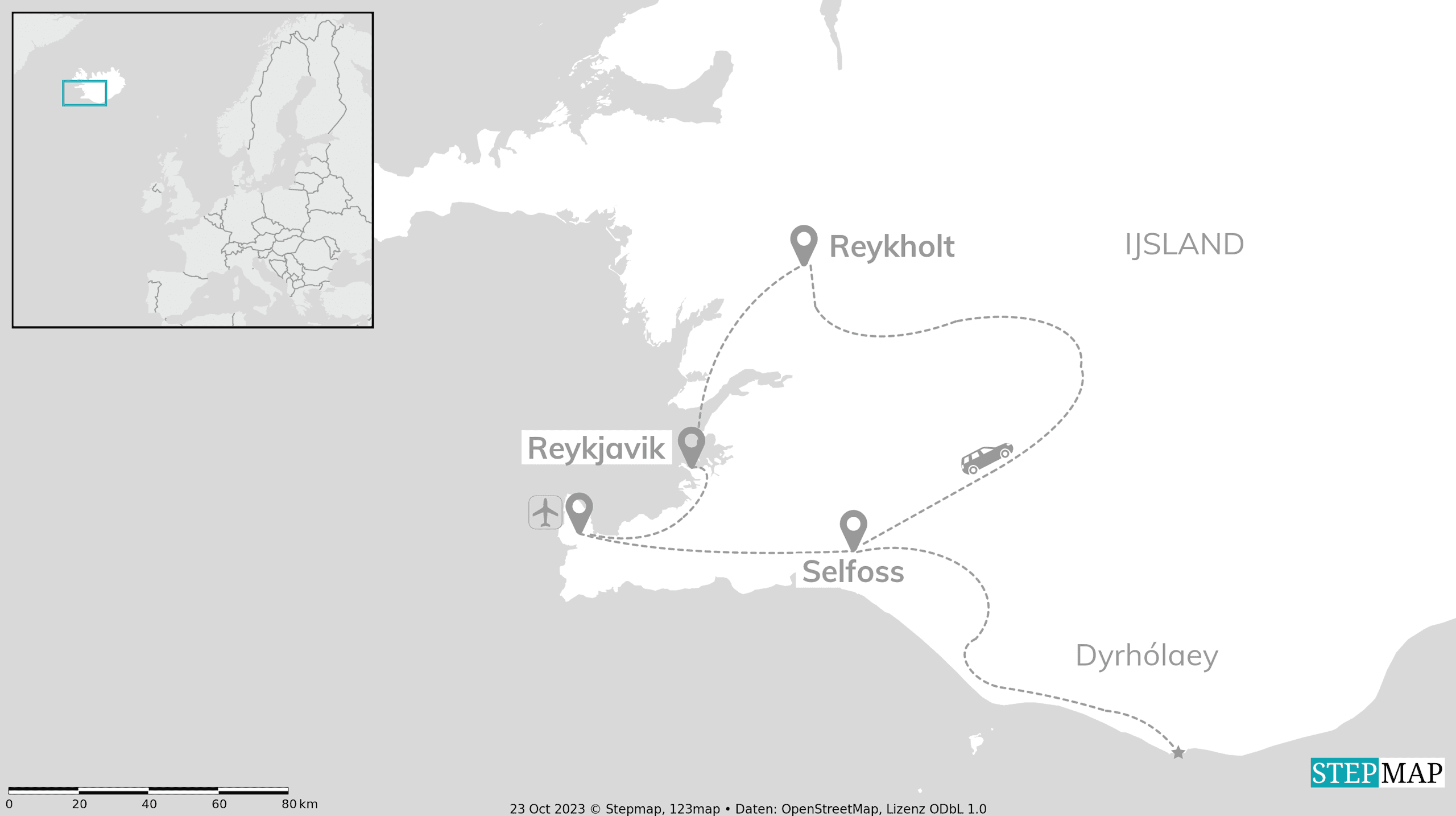 IJslands zuidkust: winterse roadtrip naar de Sky Lagoon