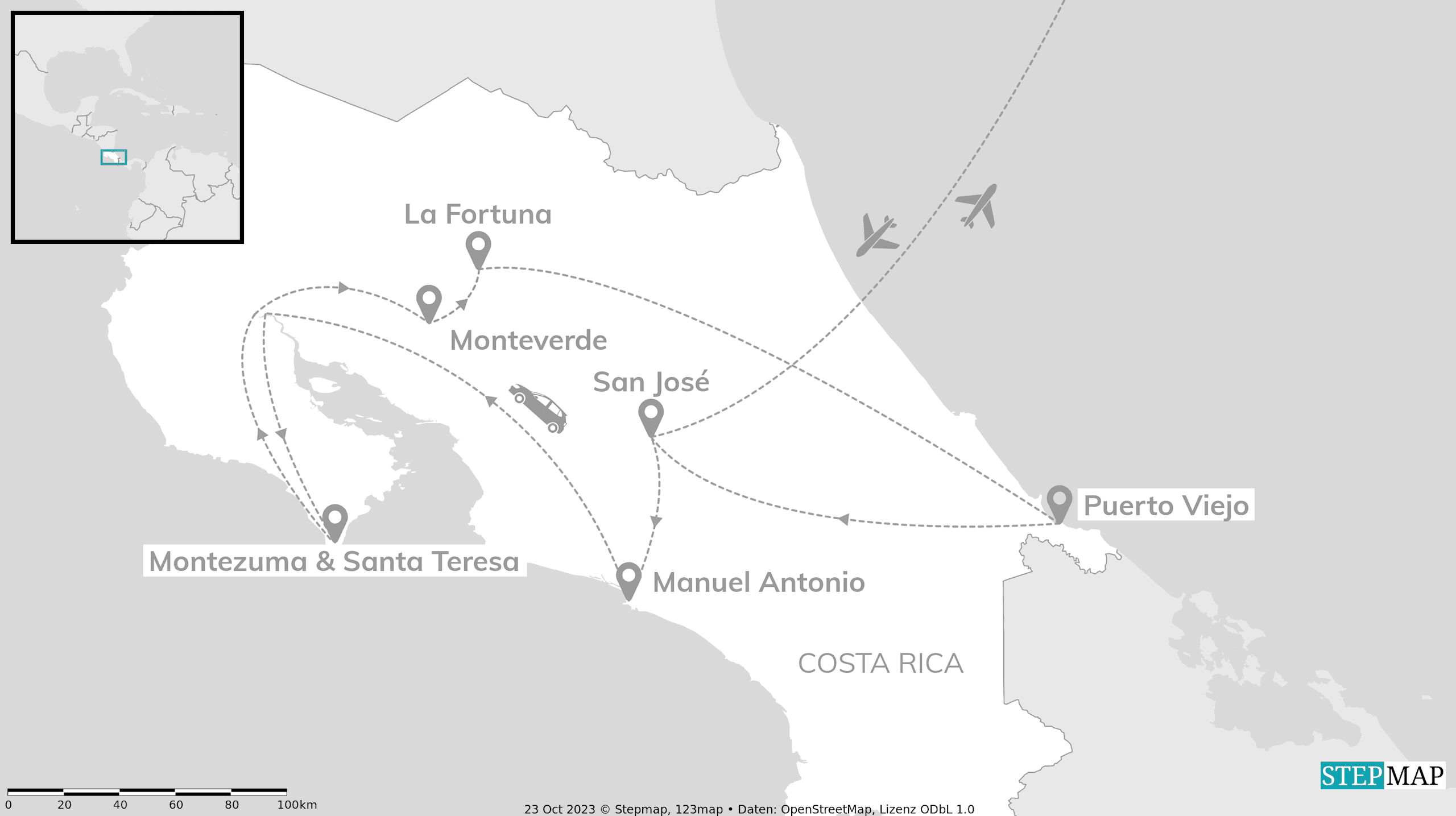 Costa Rica roadtrip: groene jungle & tropische kust