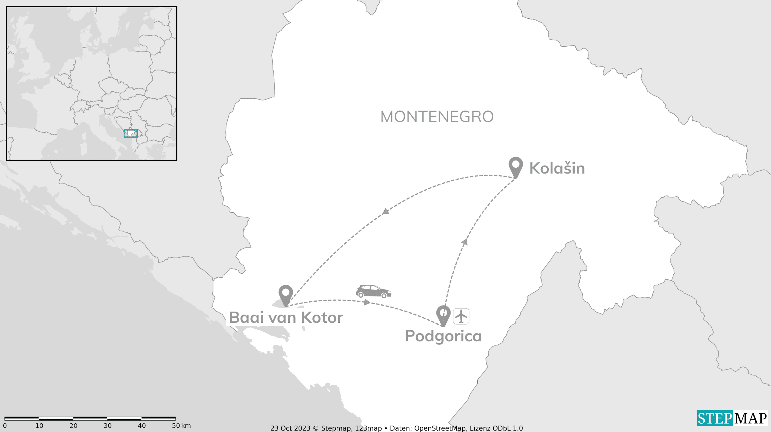 Montenegro roadtrip: naar canyons & kloosters