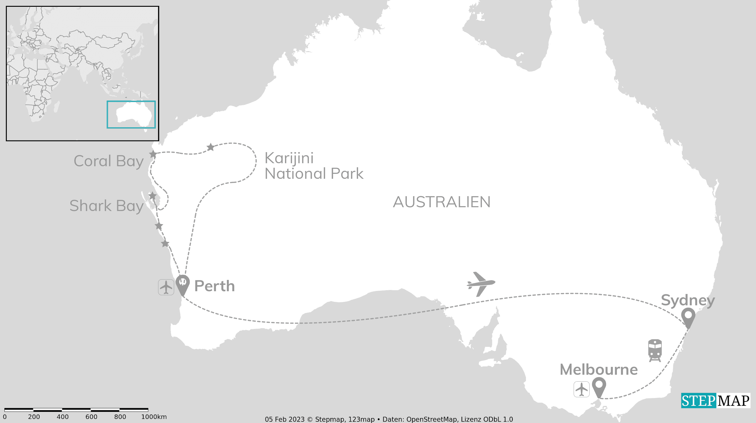 Australien Westküste: Outback Roadtrip & Nature Wonders!