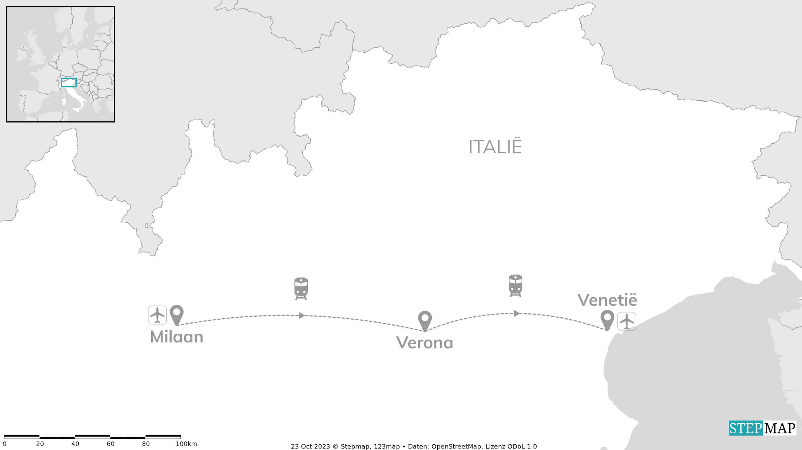 Bella Italia: Milaan, Verona & Venetië
