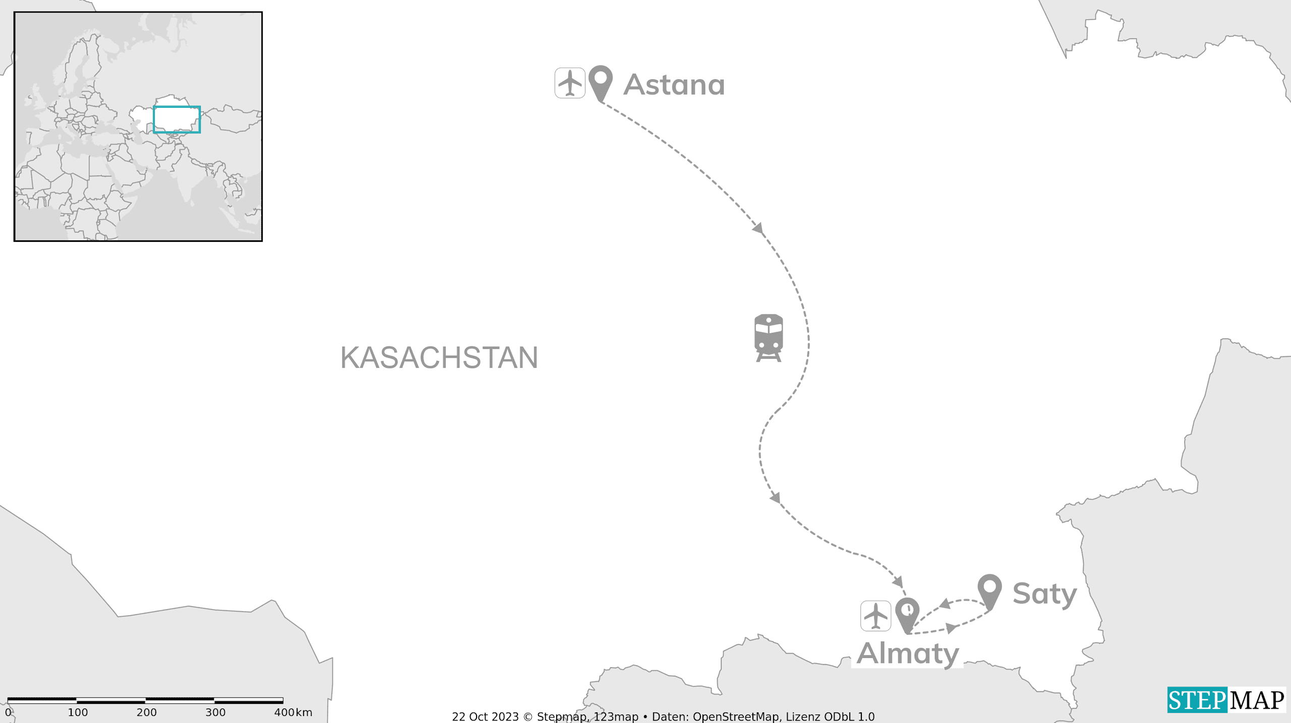 Kasachstan Bucketlist: Abenteuer ins Tal der Schlösser