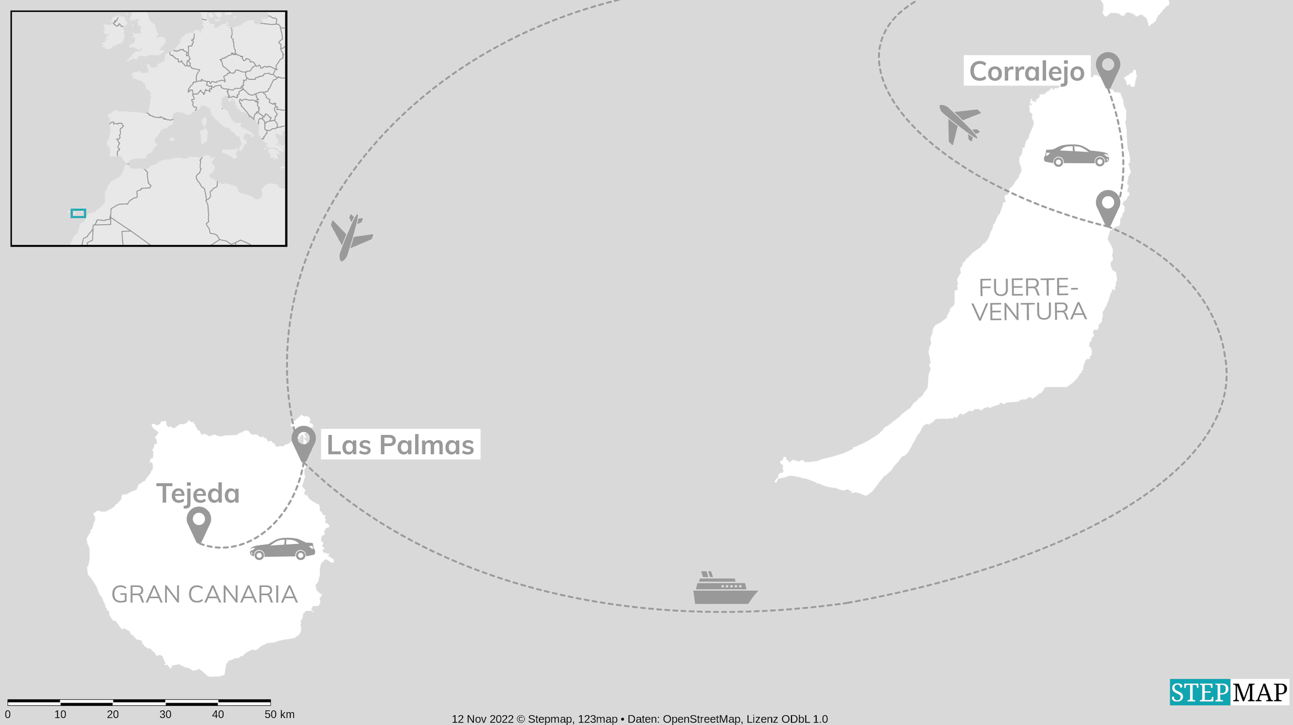 Gran Canaria & Fuerteventura: Inselhopping auf den Kanaren