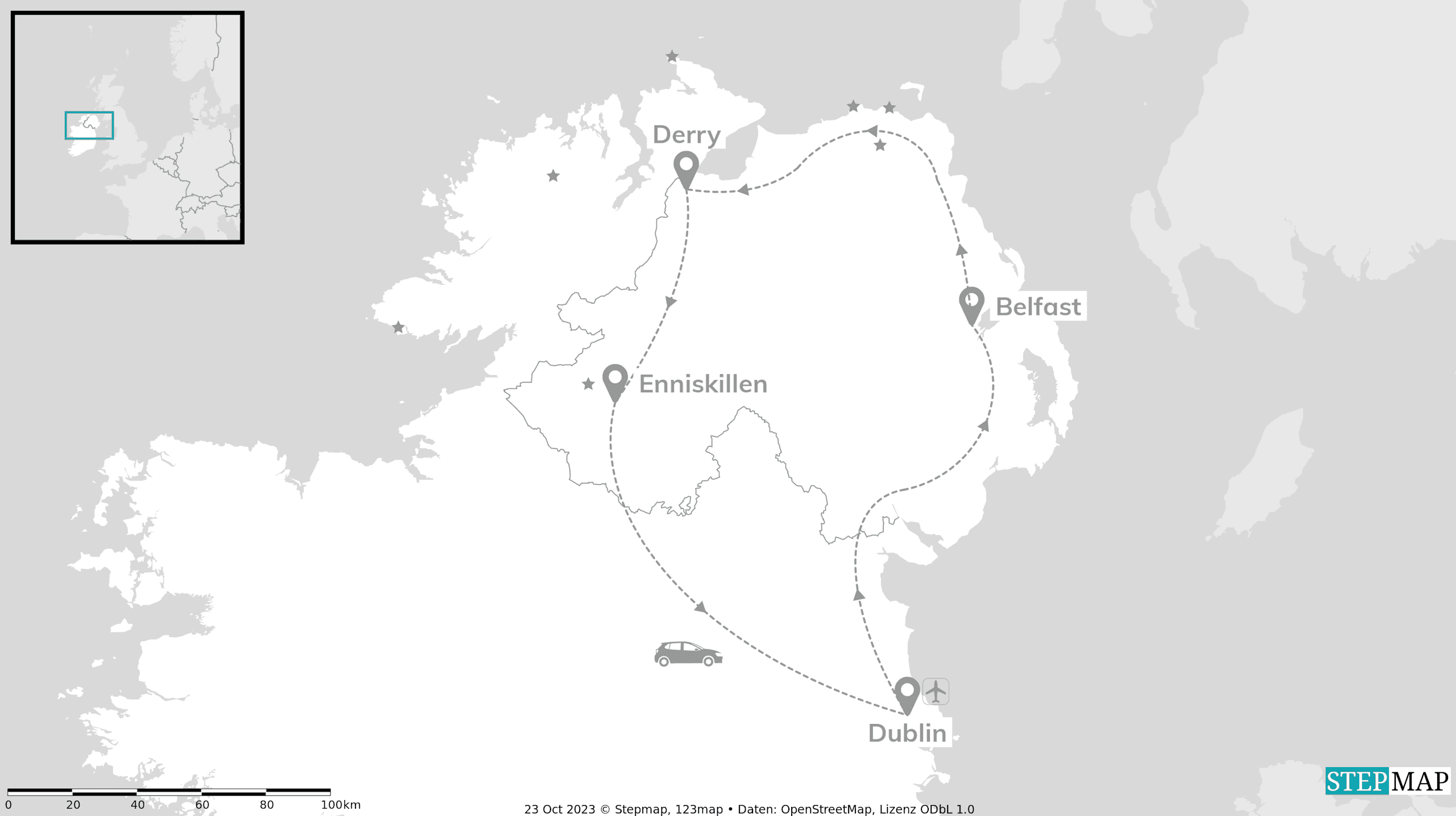 Roadtrip im Norden Irlands: City Sights & Coastal Wonders