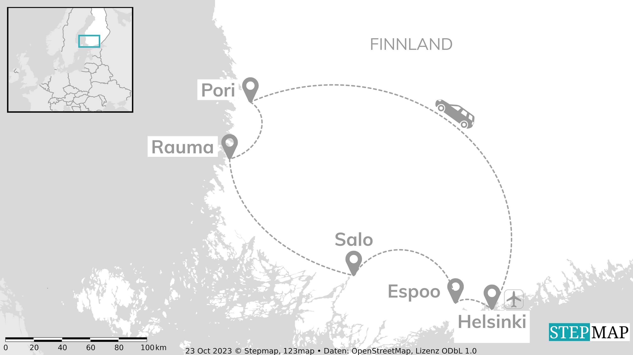 Finnland Roadtrip: Nature & West Coast Adventure