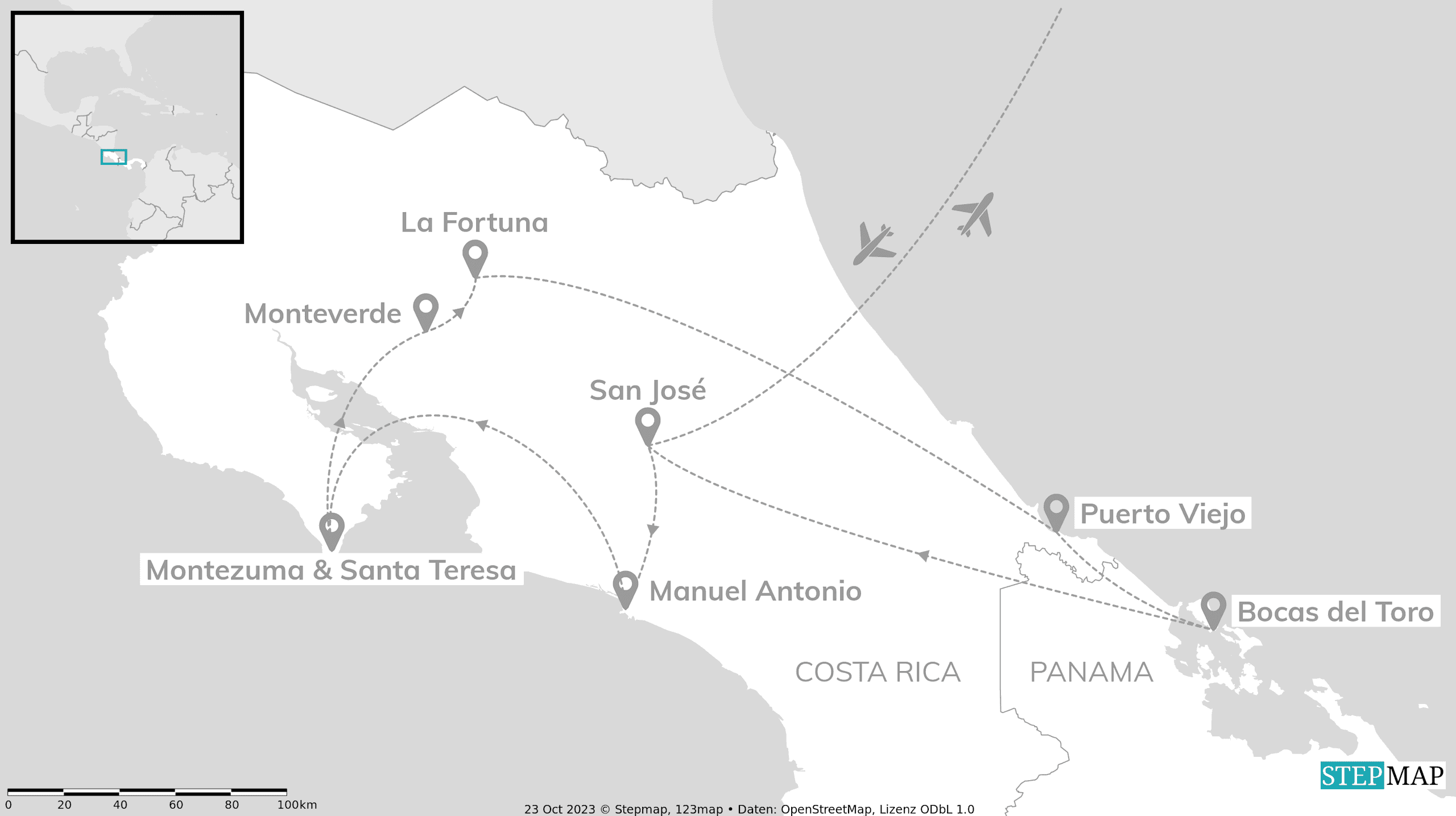 Costa Rica & Panama: van toekans tot droomstranden