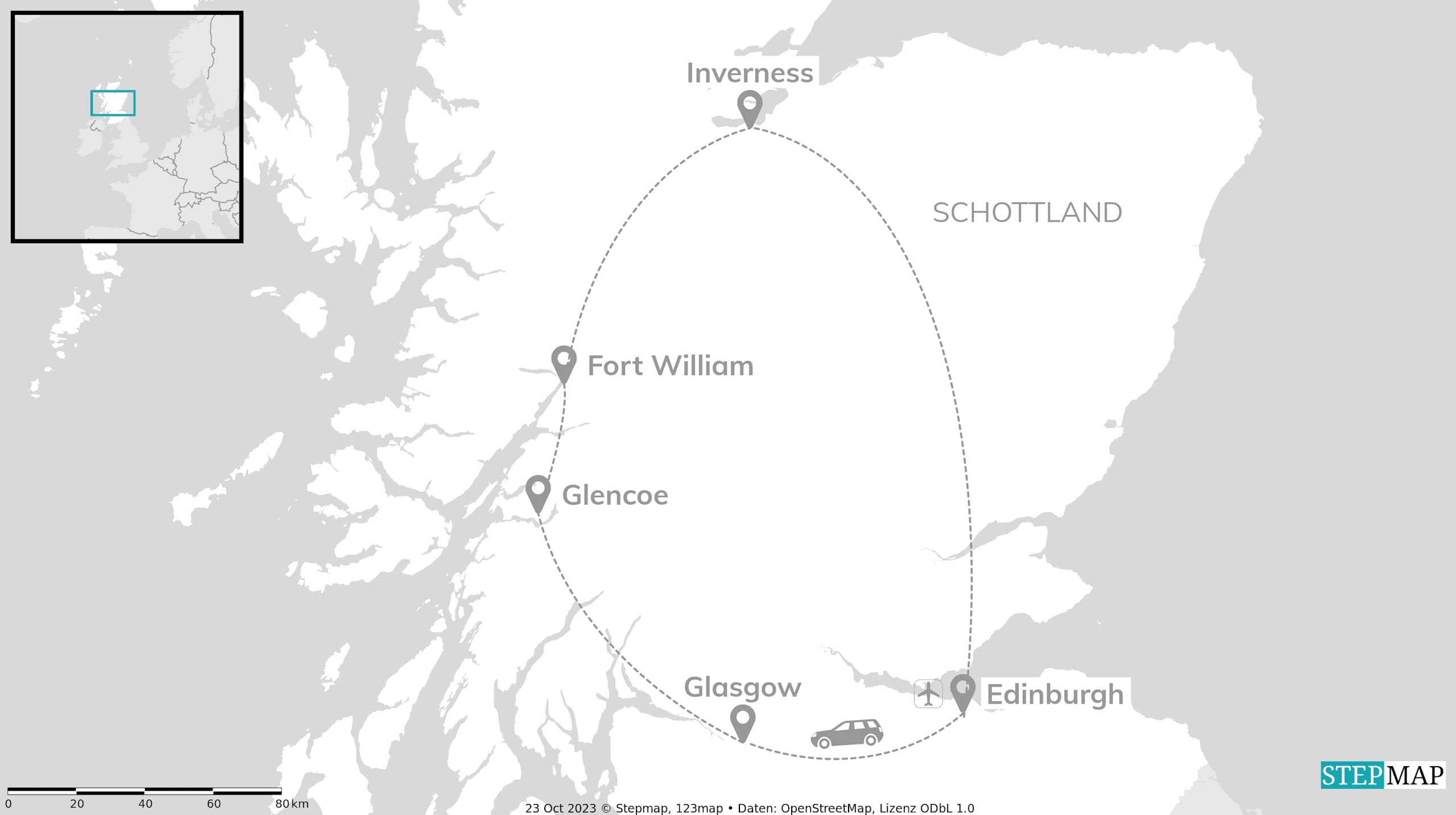 Schottland Roadtrip: Hidden Highlands & Mystic Legends