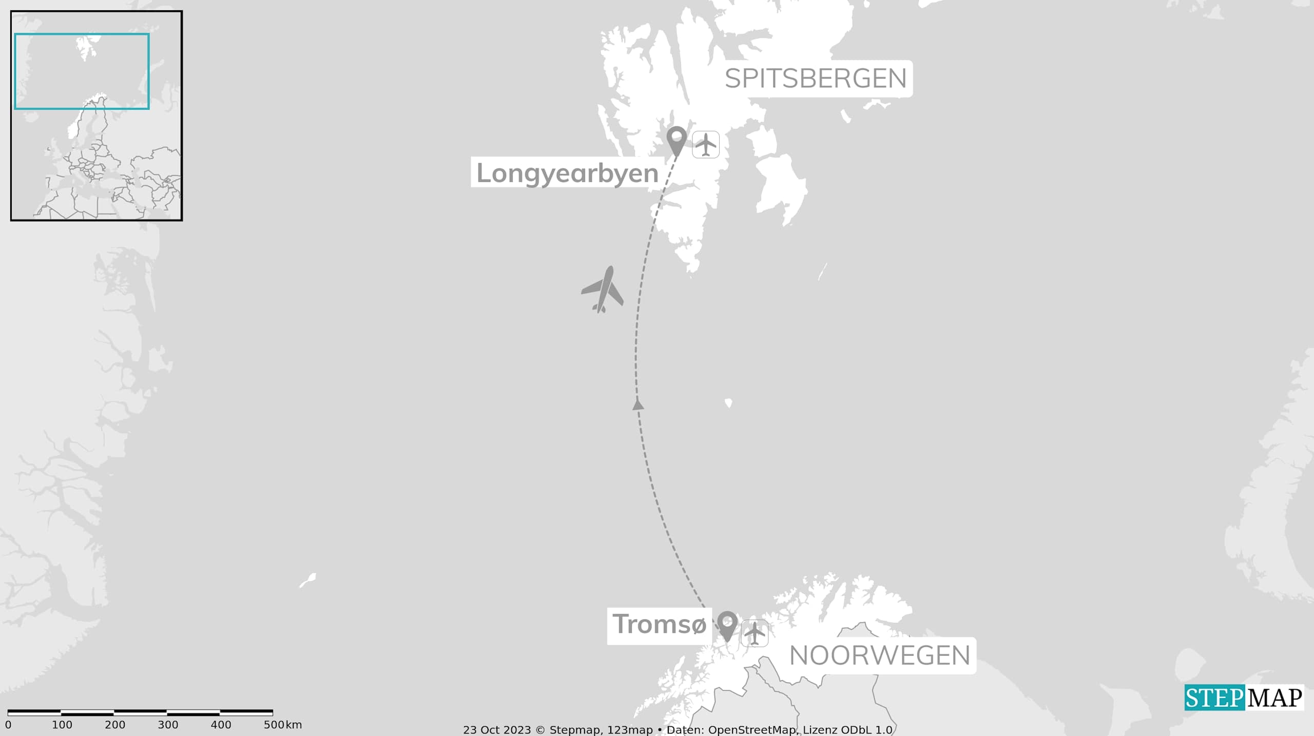 Spitsbergen avontuur: noorderlicht & arctische nachten