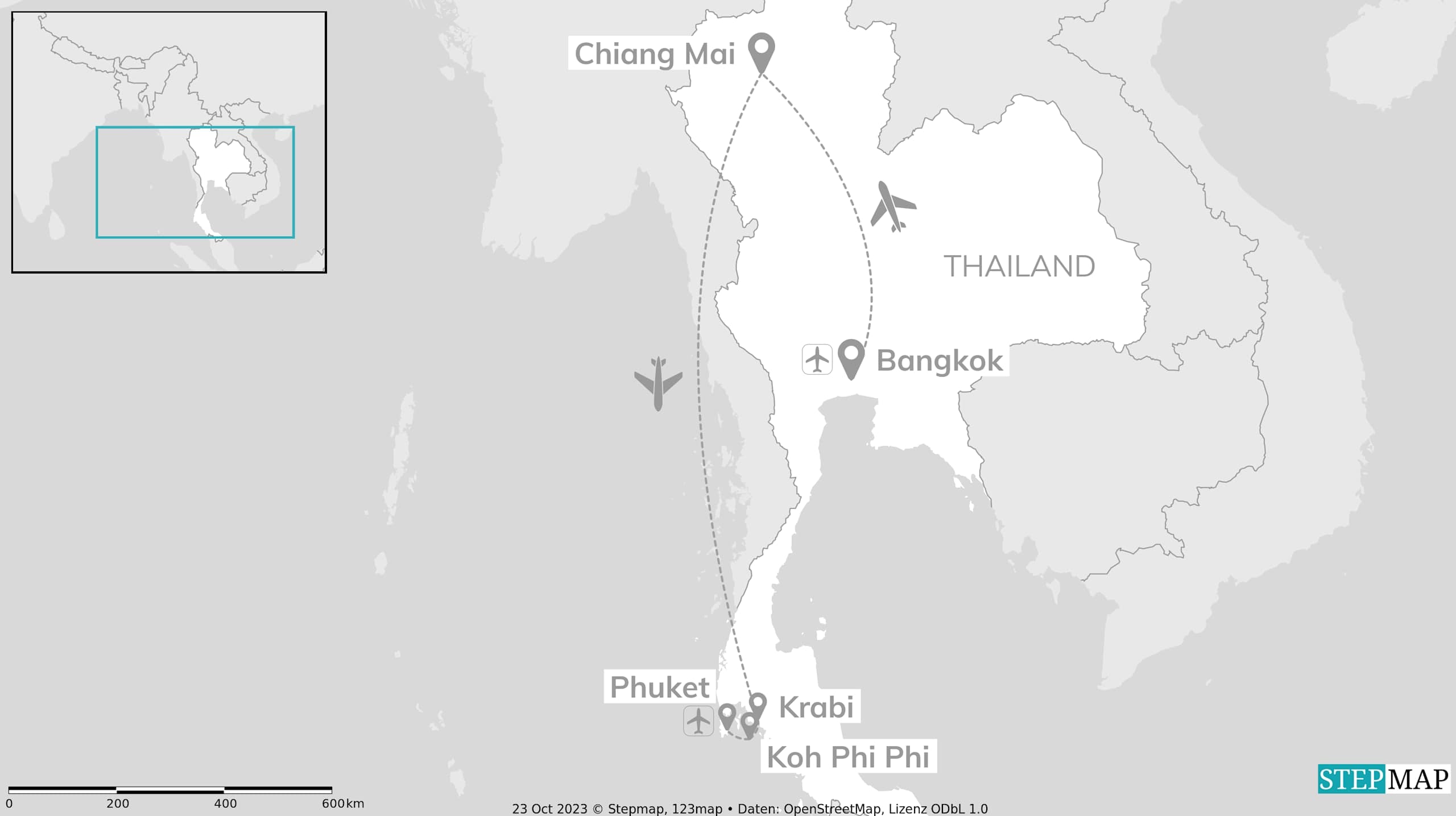 Discover Thailand: Temples, Trails & Island Escape