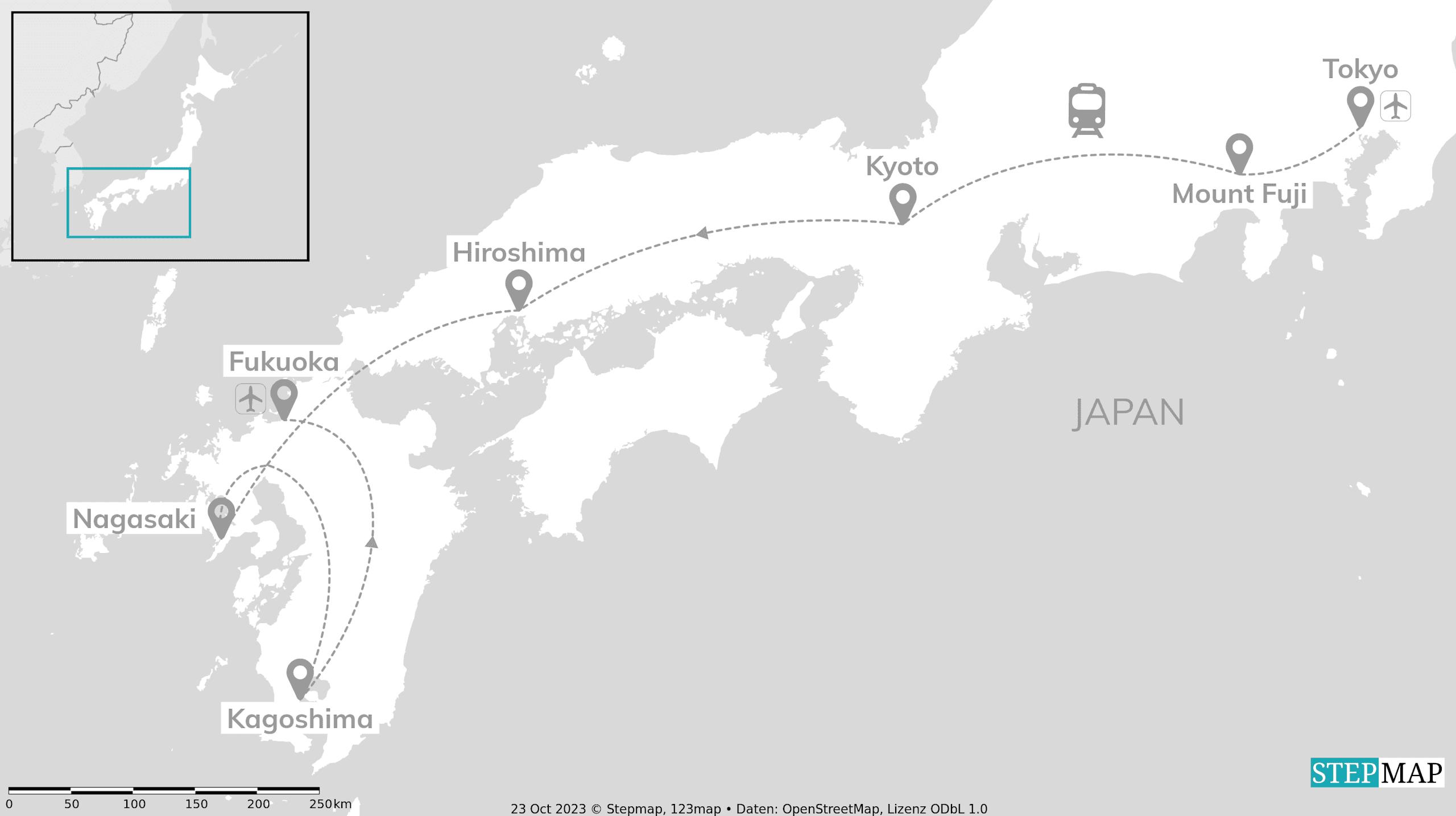 Japan Intense: City Lights, Fuji Sights & Wild South