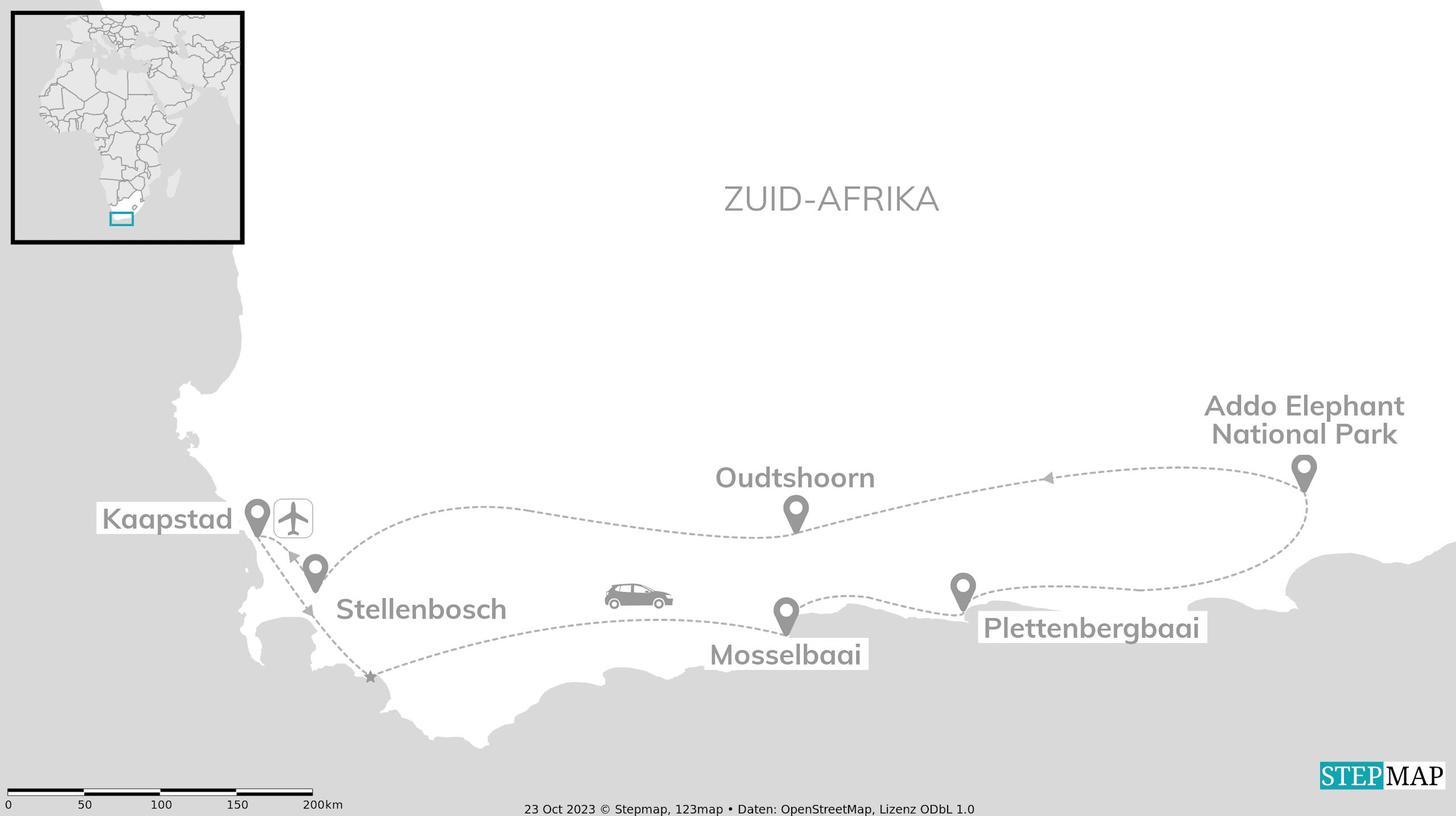 Ontdek Zuid-Afrika: via de Tuinroute naar de big five