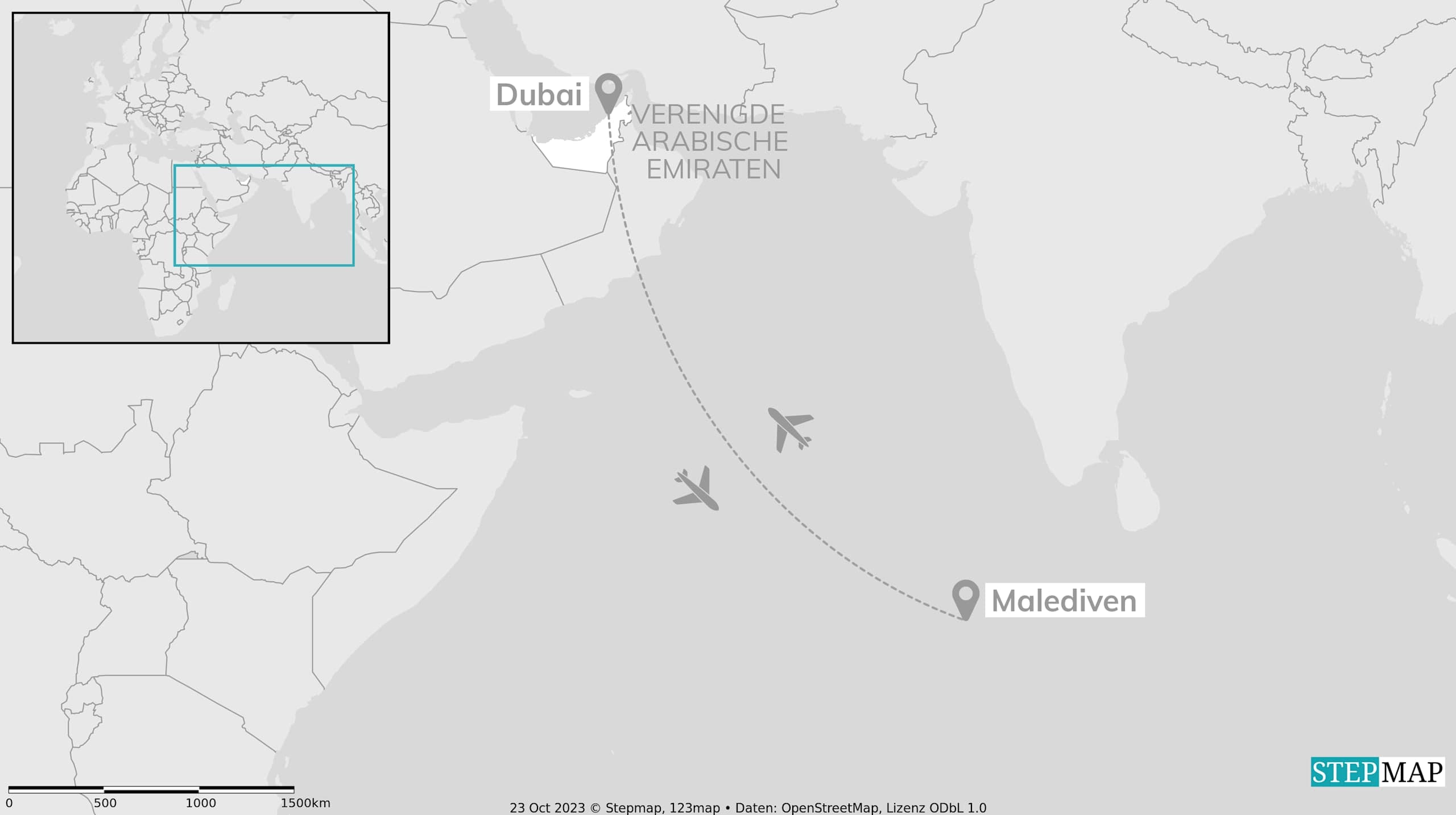 Dubai & Malediven: van stadsdrukte tot eilandleven