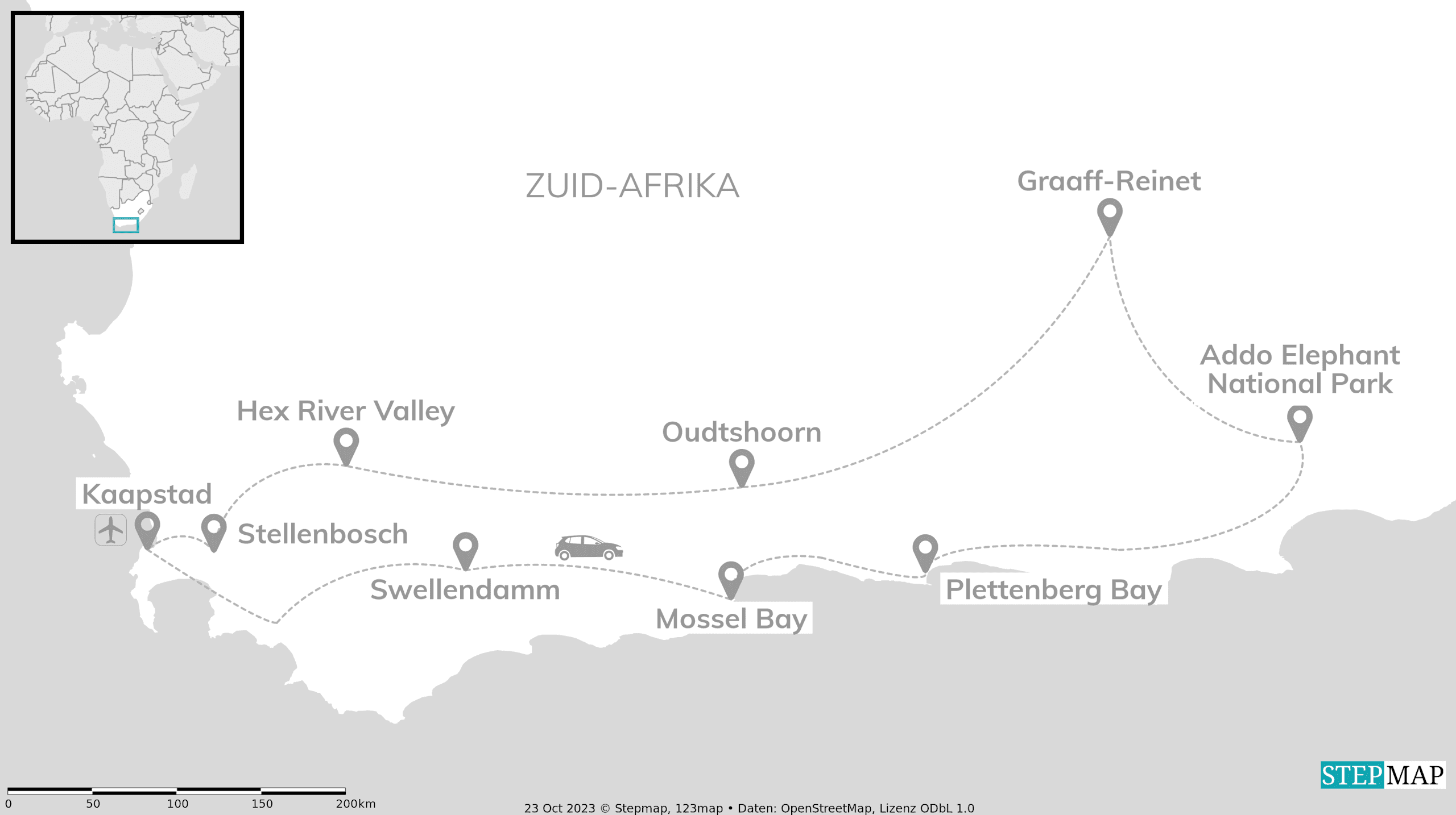Zuid-Afrika roadtrip: Garden Route, big five & hidden paths