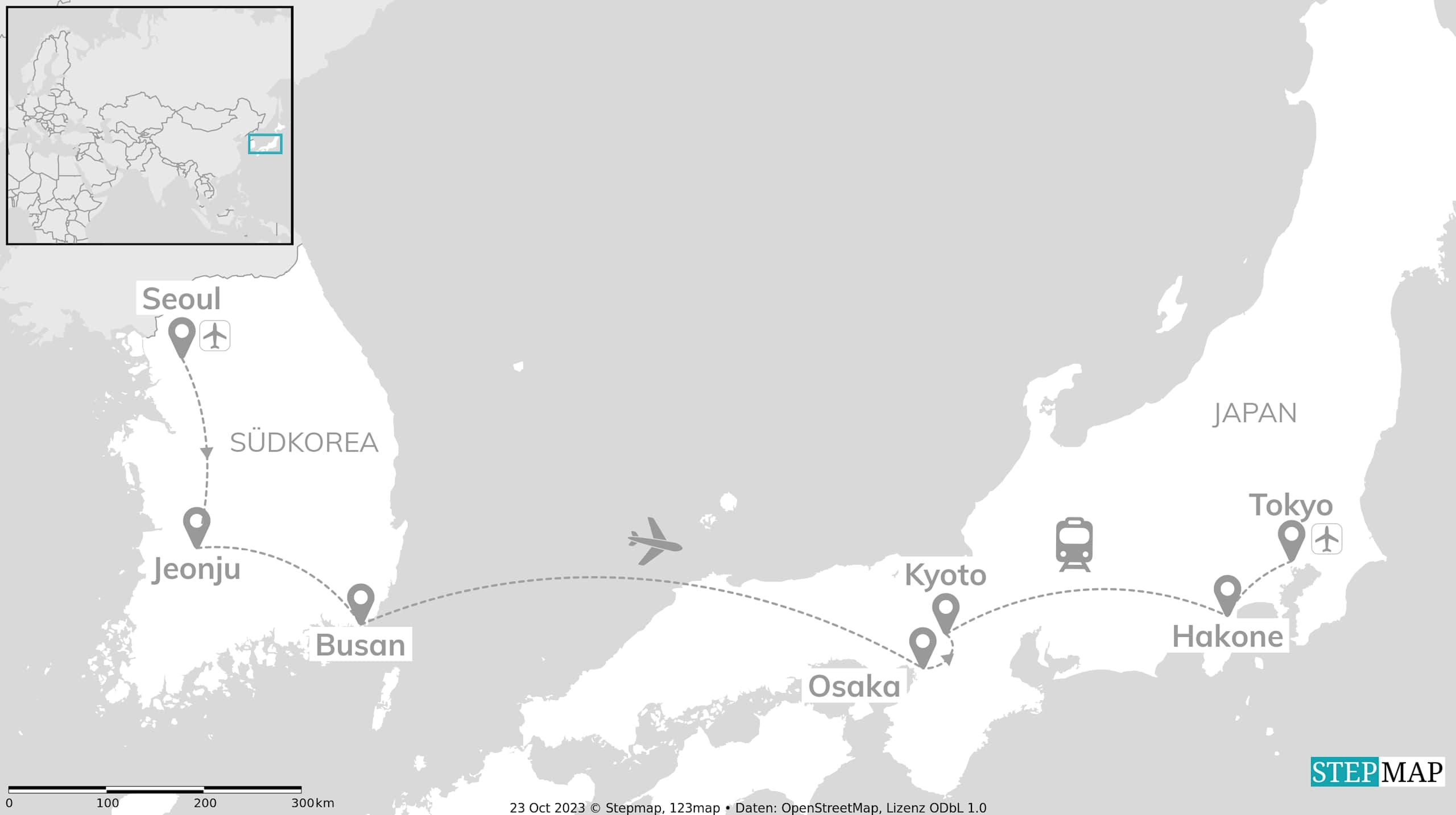 Südkorea meets Japan: Gassen, Gongs & Großstadtbeats