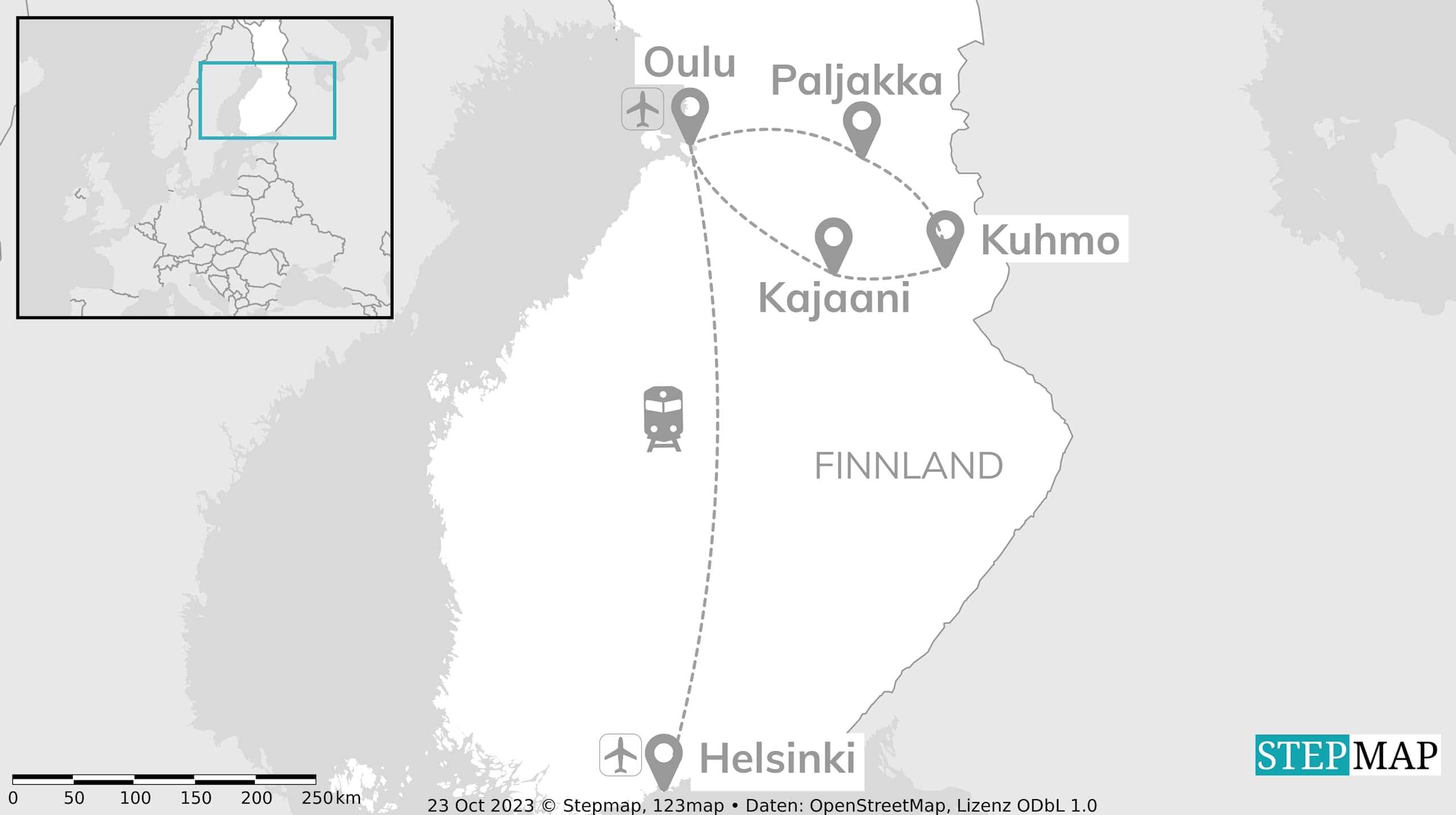 Arctic Lakeland: Finnland Roadtrip zur Glass Cabin