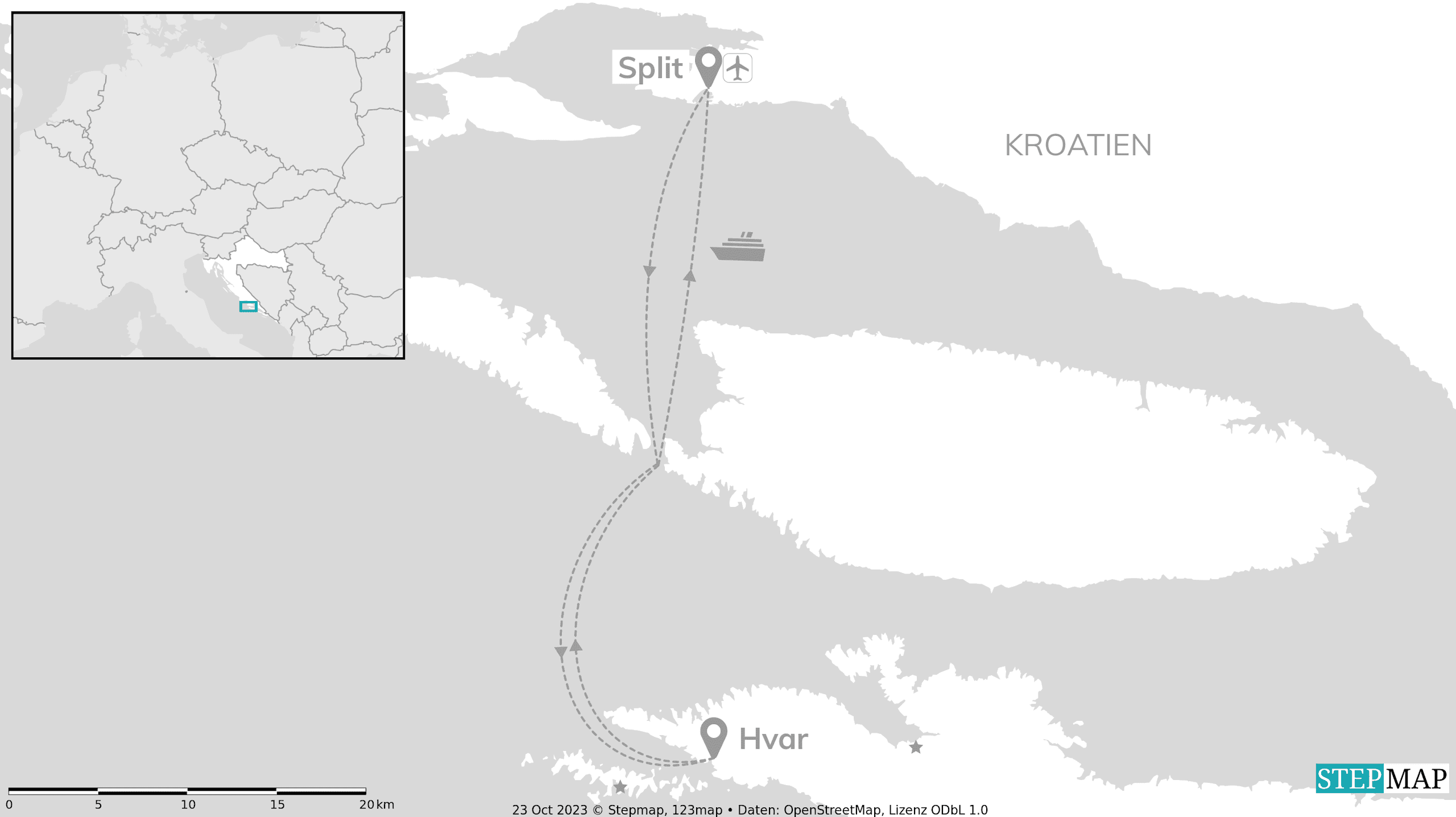 Split & Hvar: Von Altstadtgassen zum Traumstrand