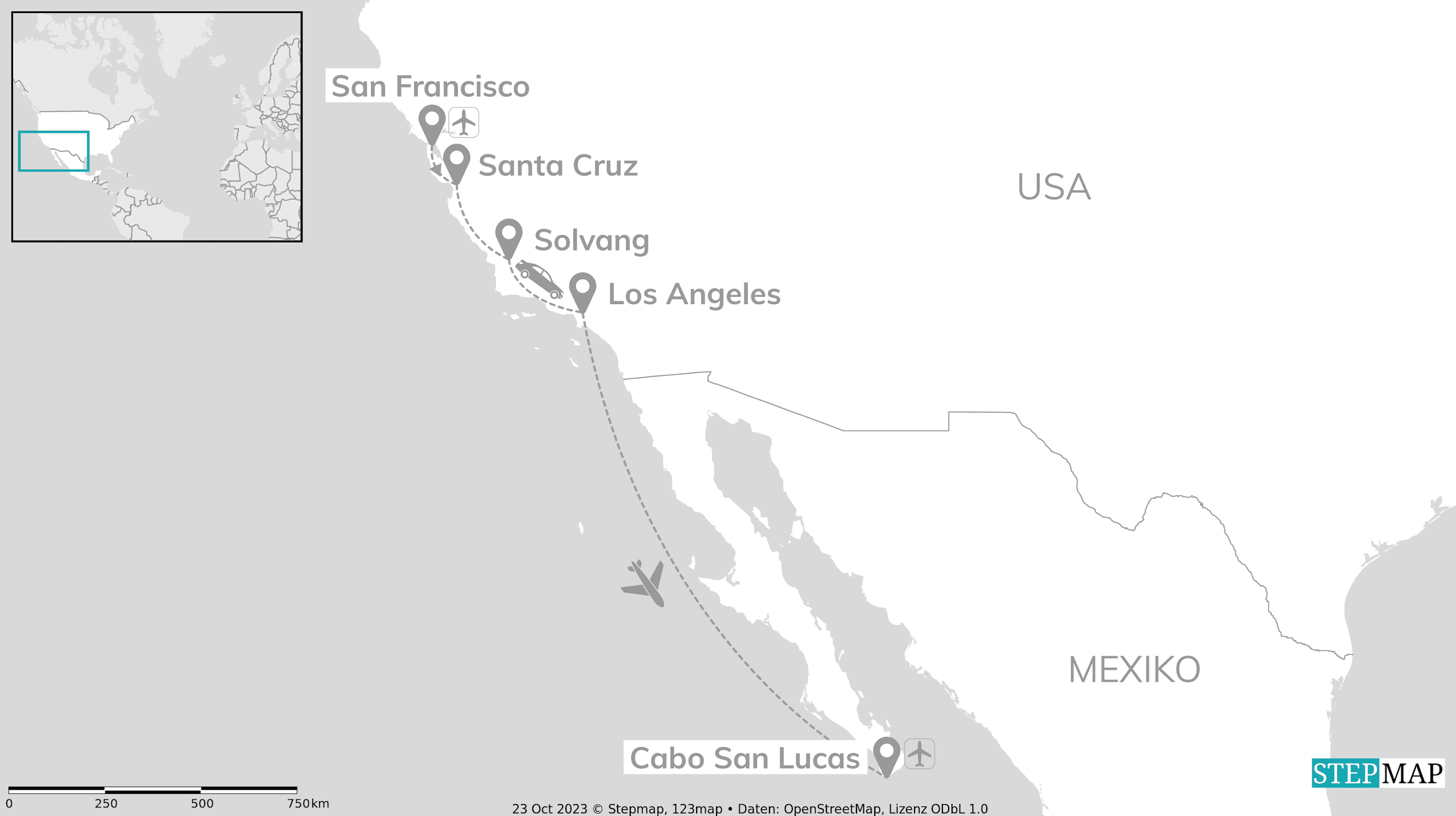 USA & Los Cabos: California Love meets Mexican Fiesta