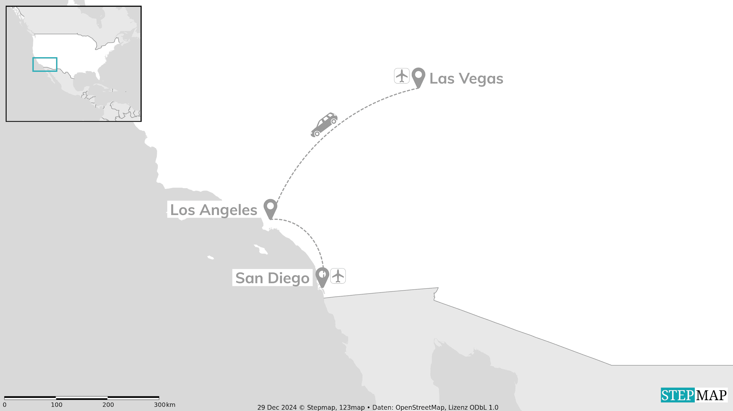 USA road trip: Cruisin’ from the Strip to the shore