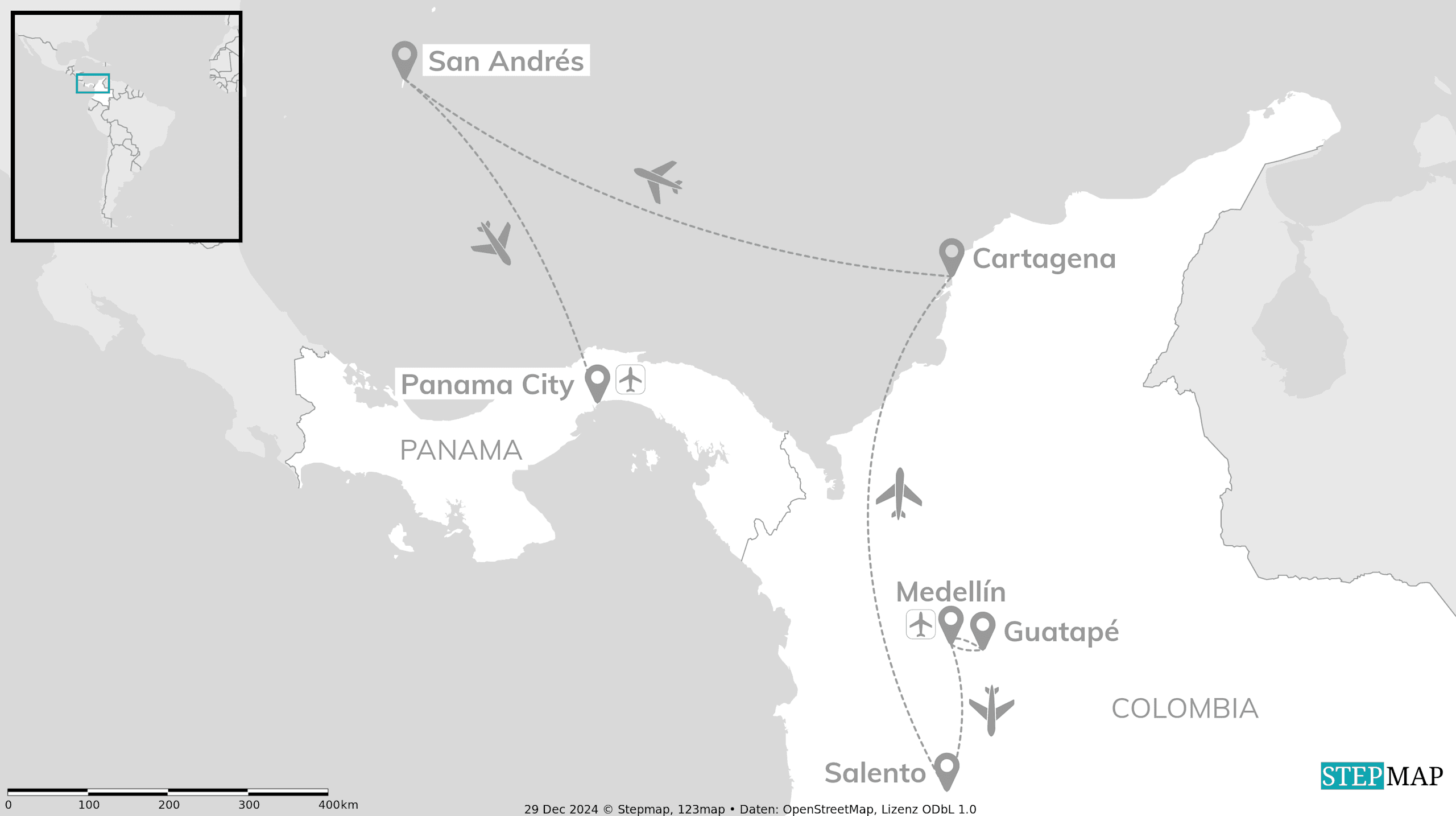 Colombia & Panama: from shoreline to skyline