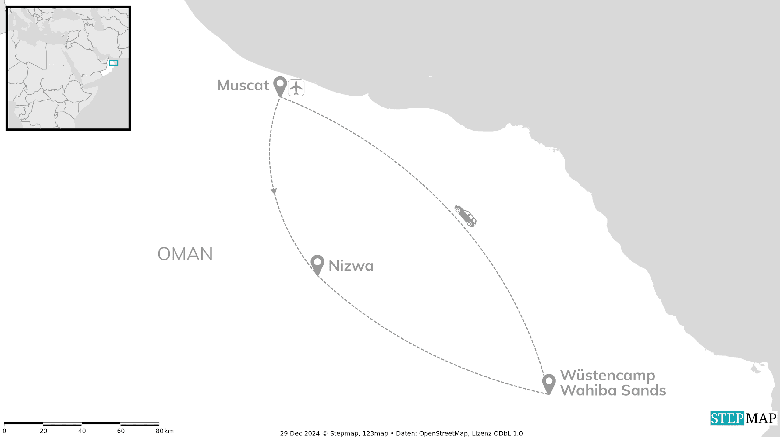 2 for 1 Oman: Roadtrip to Sands, Souks & Sea Breeze