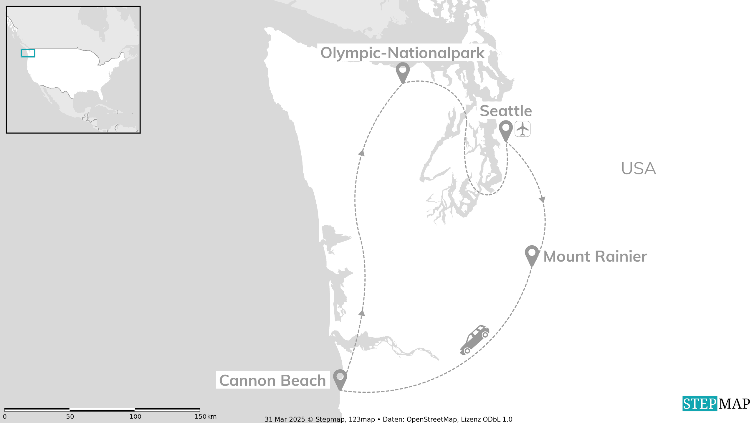 Washington Roadtrip: Seattle Sights & Olympic Mountains