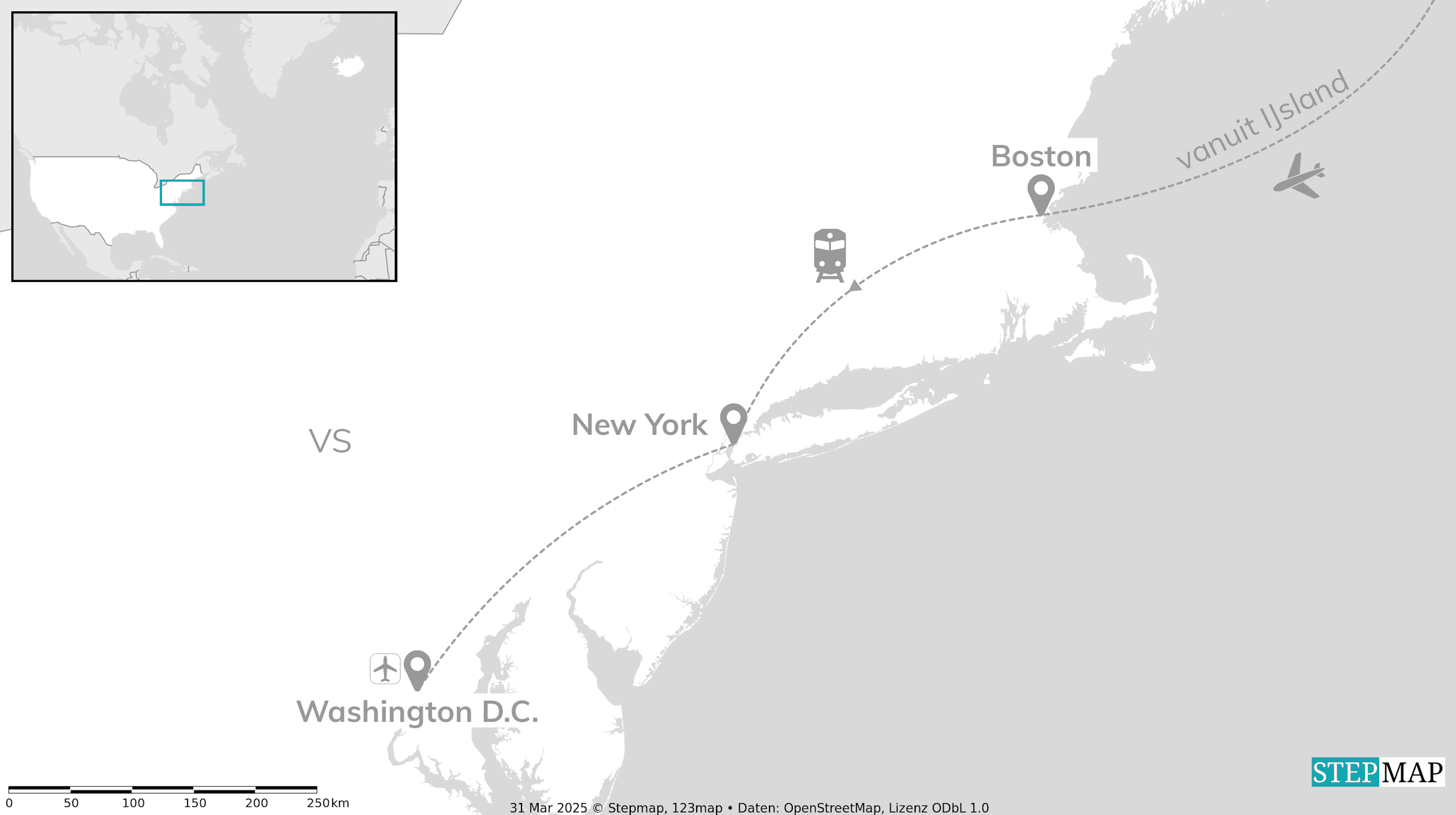 3 nights on us: IJsland for free & USA East Coast on rails